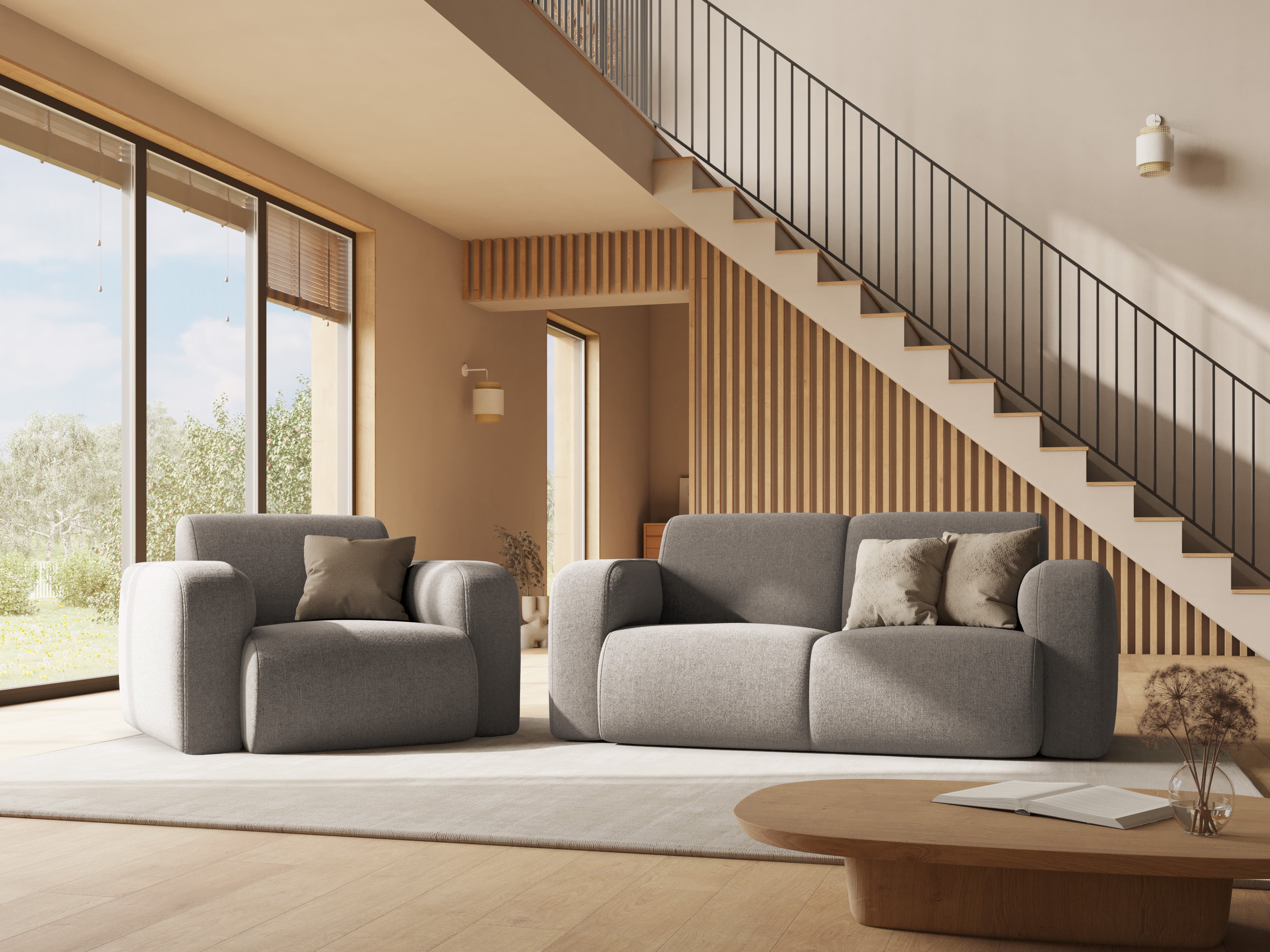 Kavč Molino 170x95 cm, Material: Šenil (Haag)