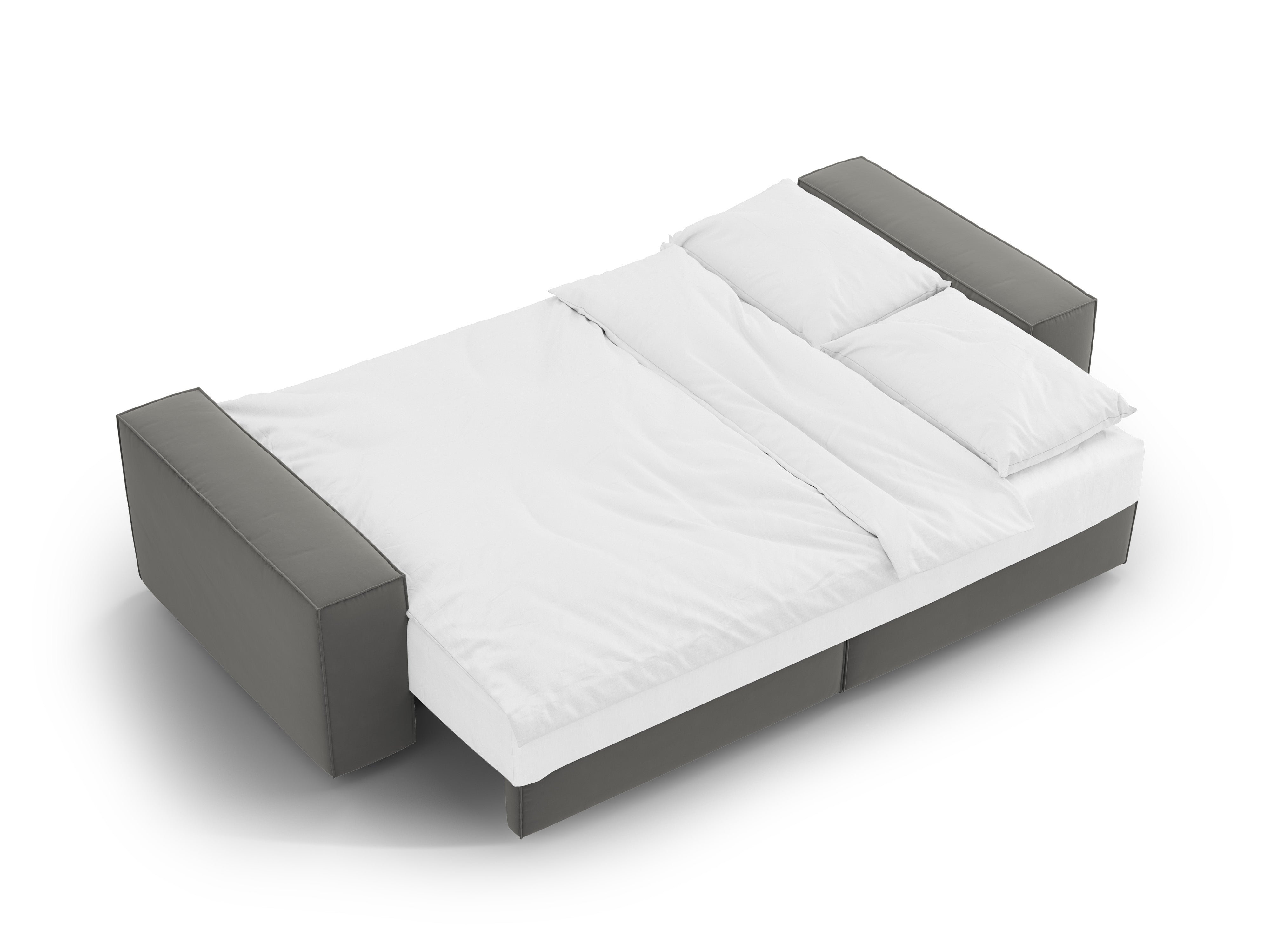 Jodie kavč z raztegljivim ležiščem za 3 osebe, material: žamet