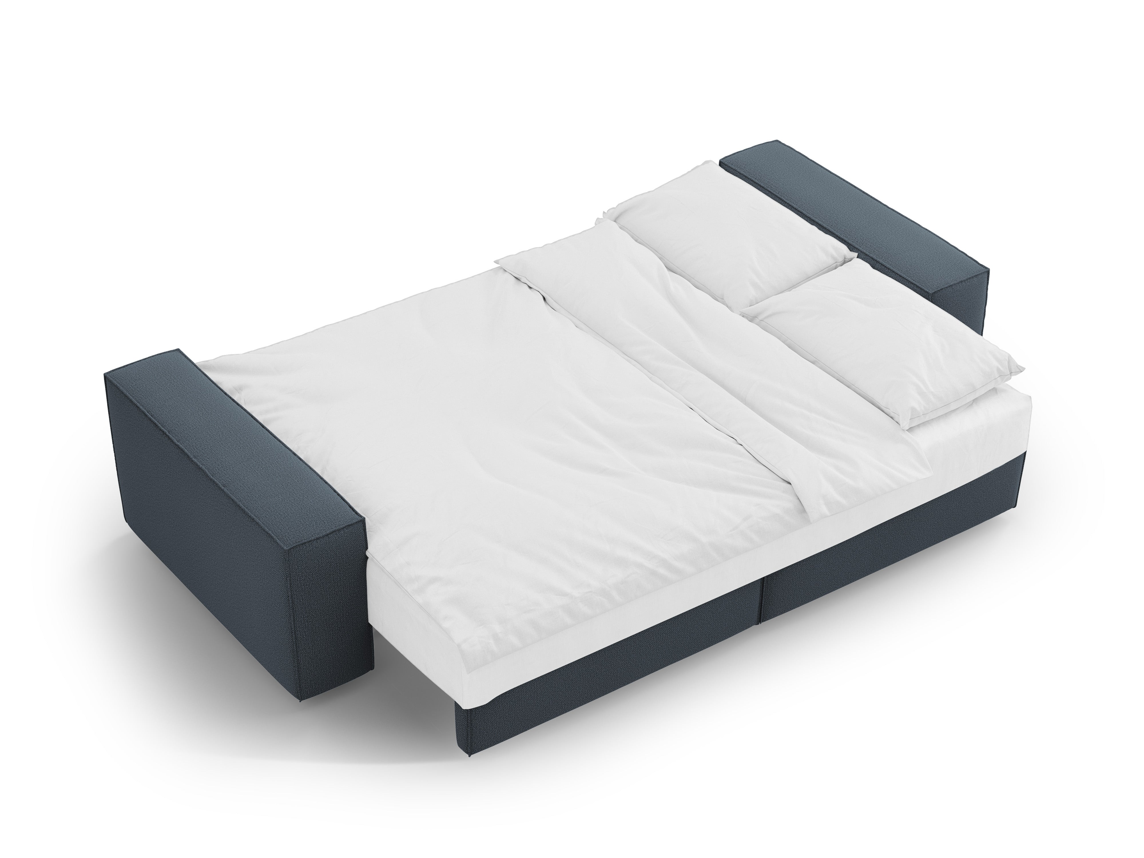 Jodie kavč z raztegljivim ležiščem za 3 osebe, material: strukturirano blago