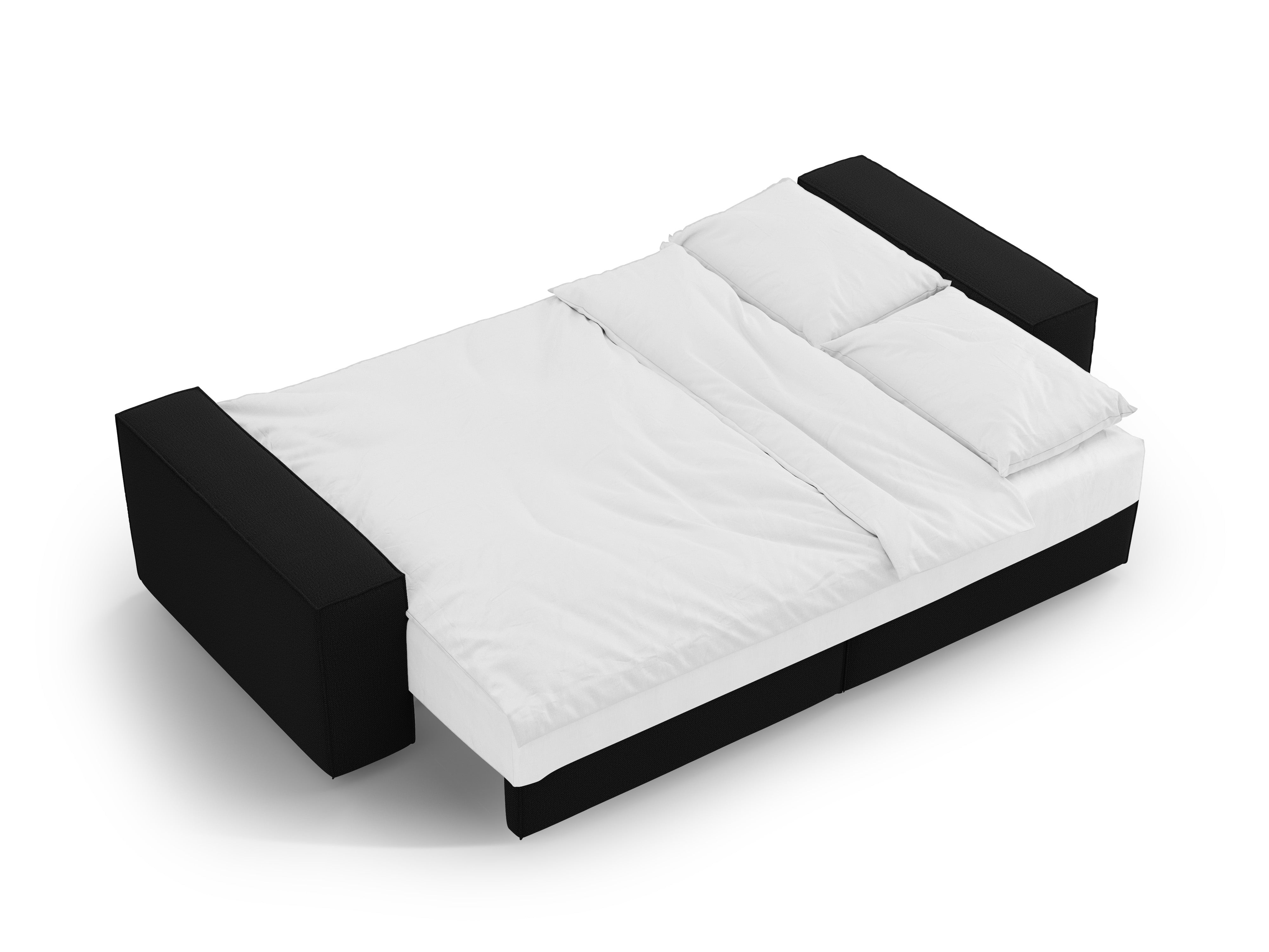 Jodie kavč z raztegljivim ležiščem za 3 osebe, material: strukturirano blago