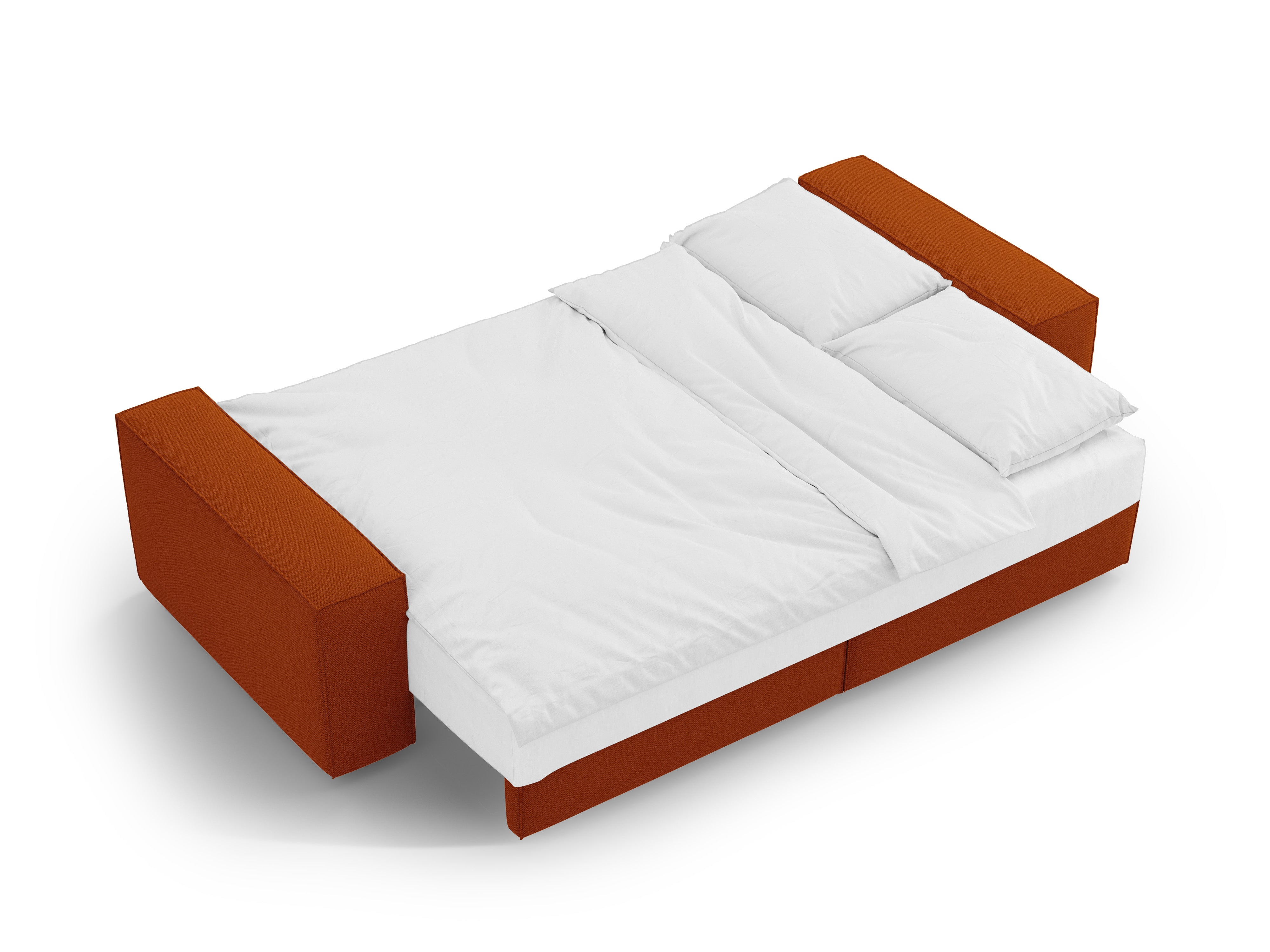 Jodie kavč z raztegljivim ležiščem za 3 osebe, material: strukturirano blago