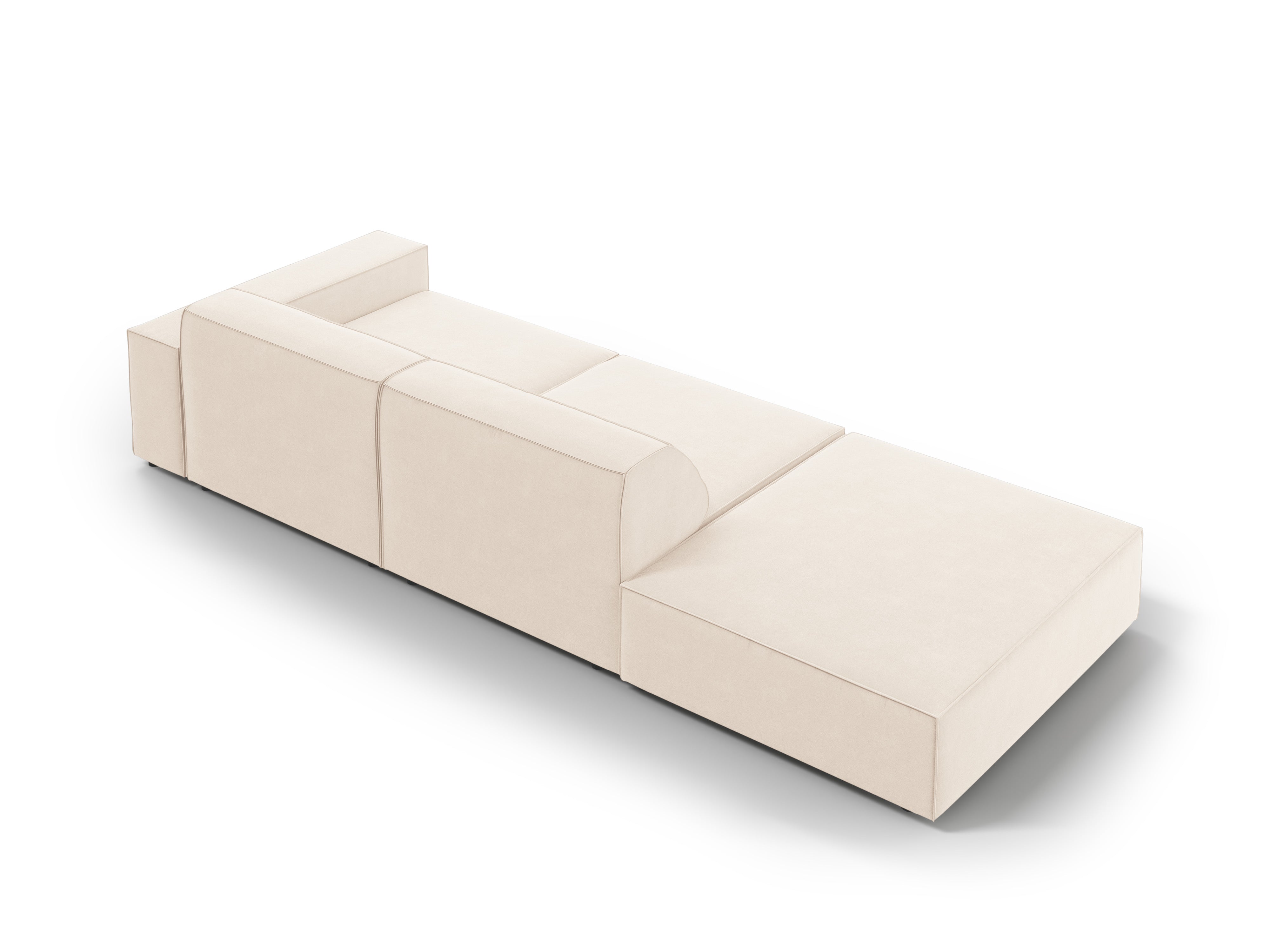 Kavč Jodie 262x102cm, Material: Žamet