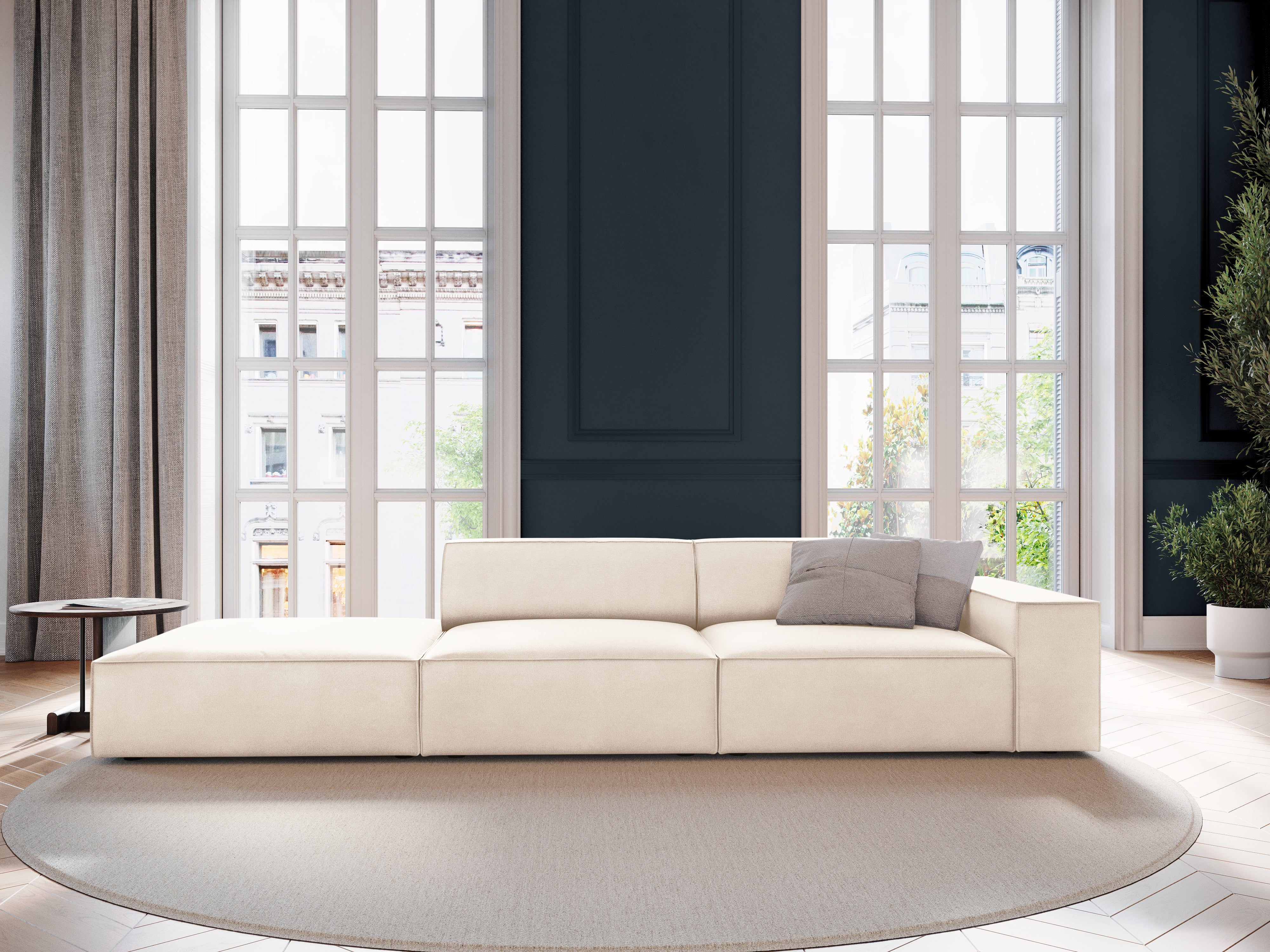 Kavč Jodie 262x102cm, Material: Žamet