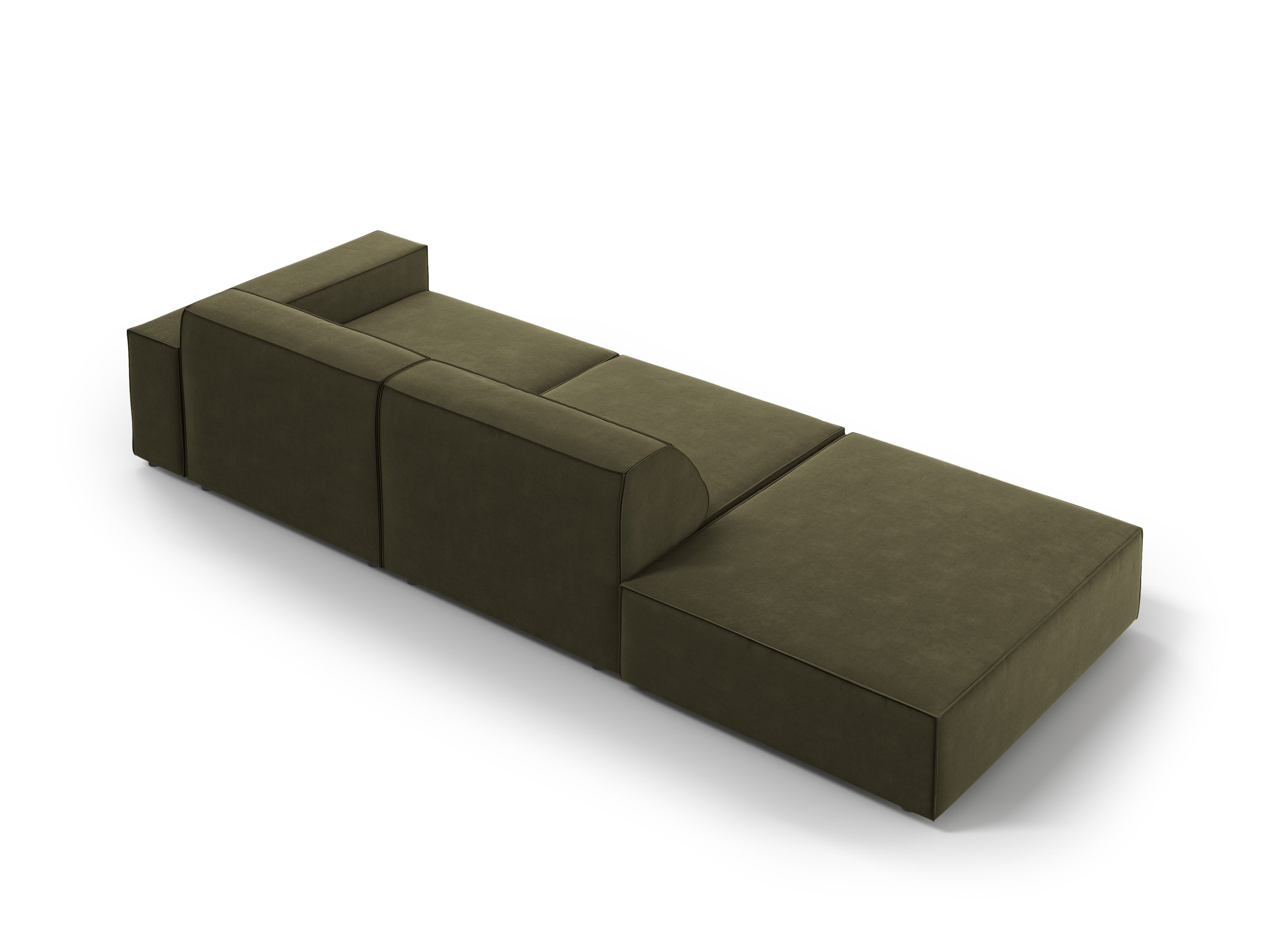 Kavč Jodie 262x102cm, Material: Žamet