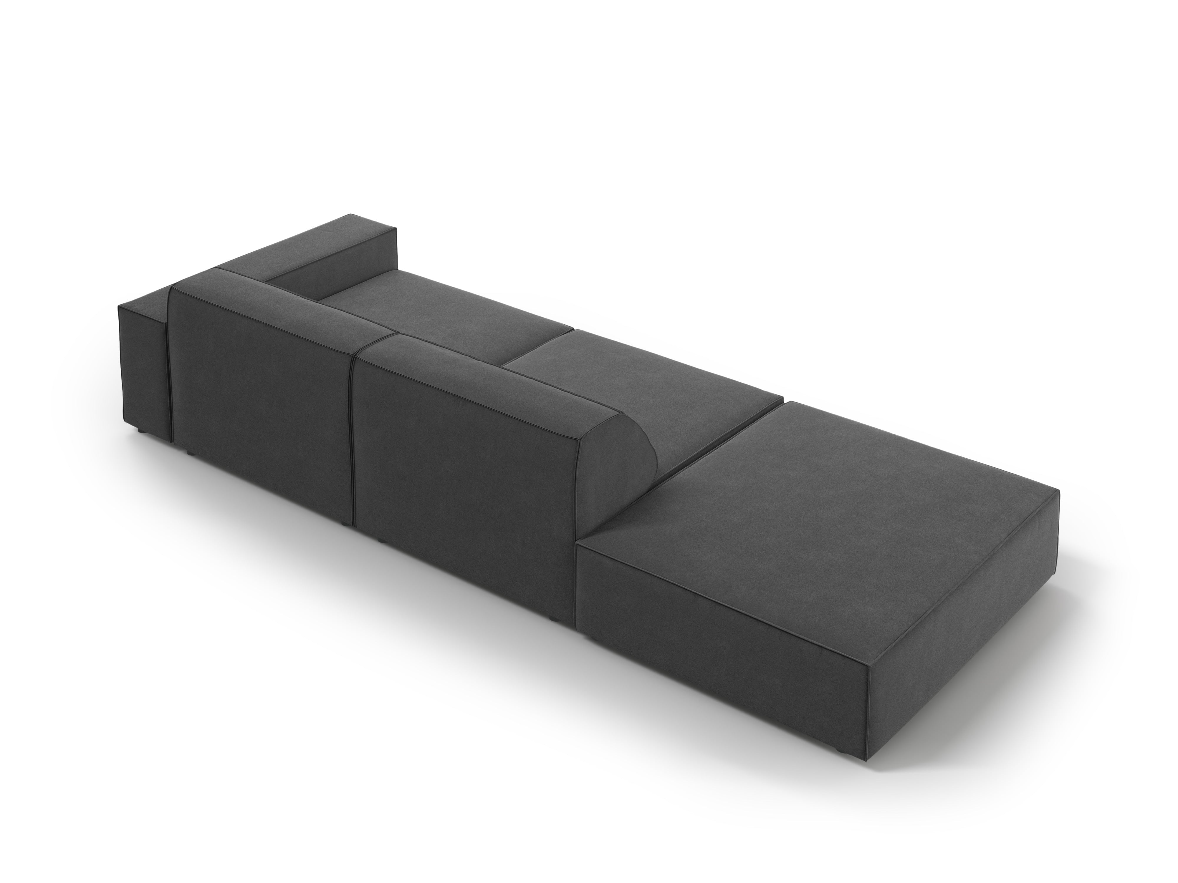 Kavč Jodie 262x102cm, Material: Žamet