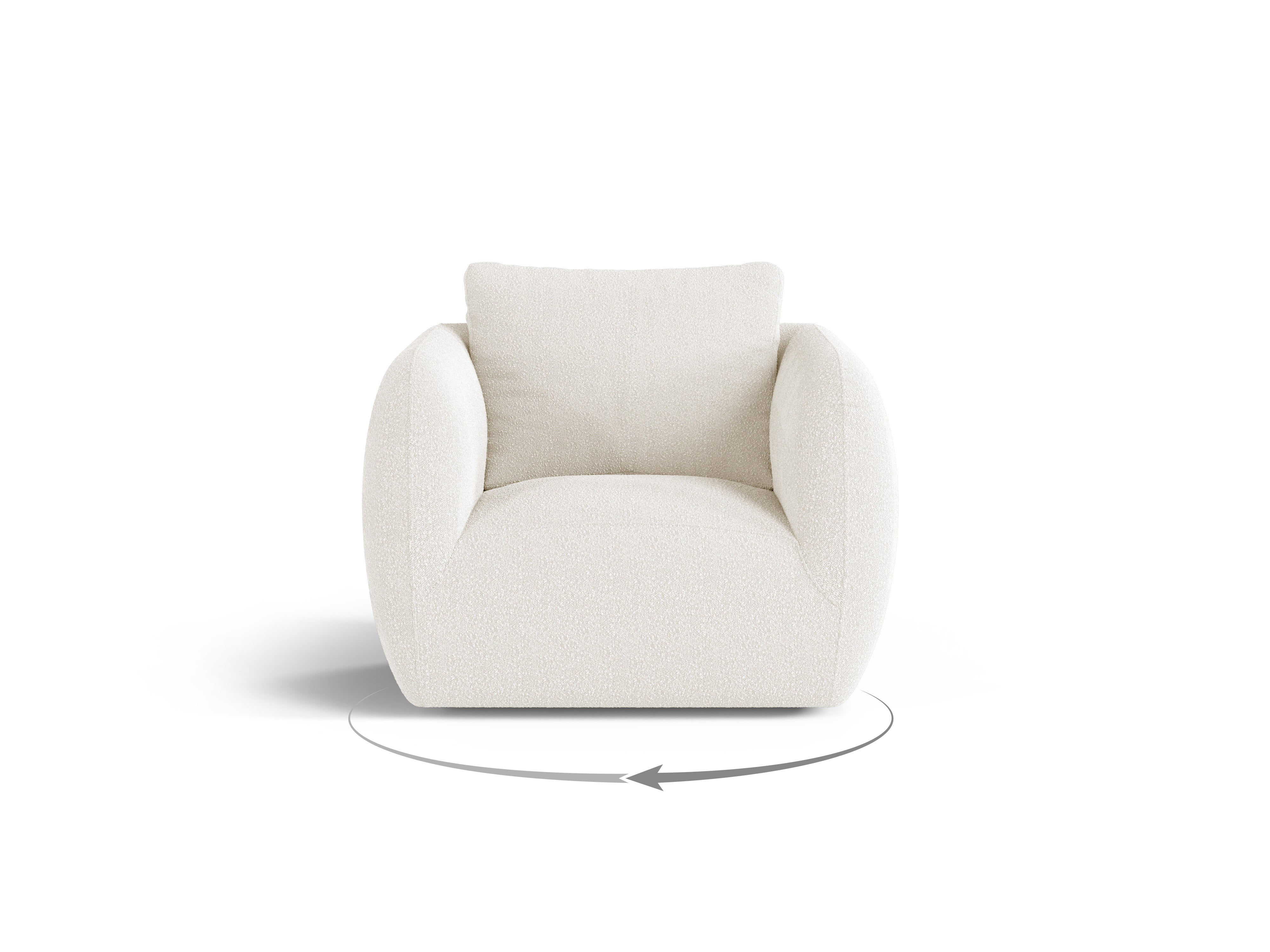 Fotelja Iga, 95.5x87cm, Material: Boucle