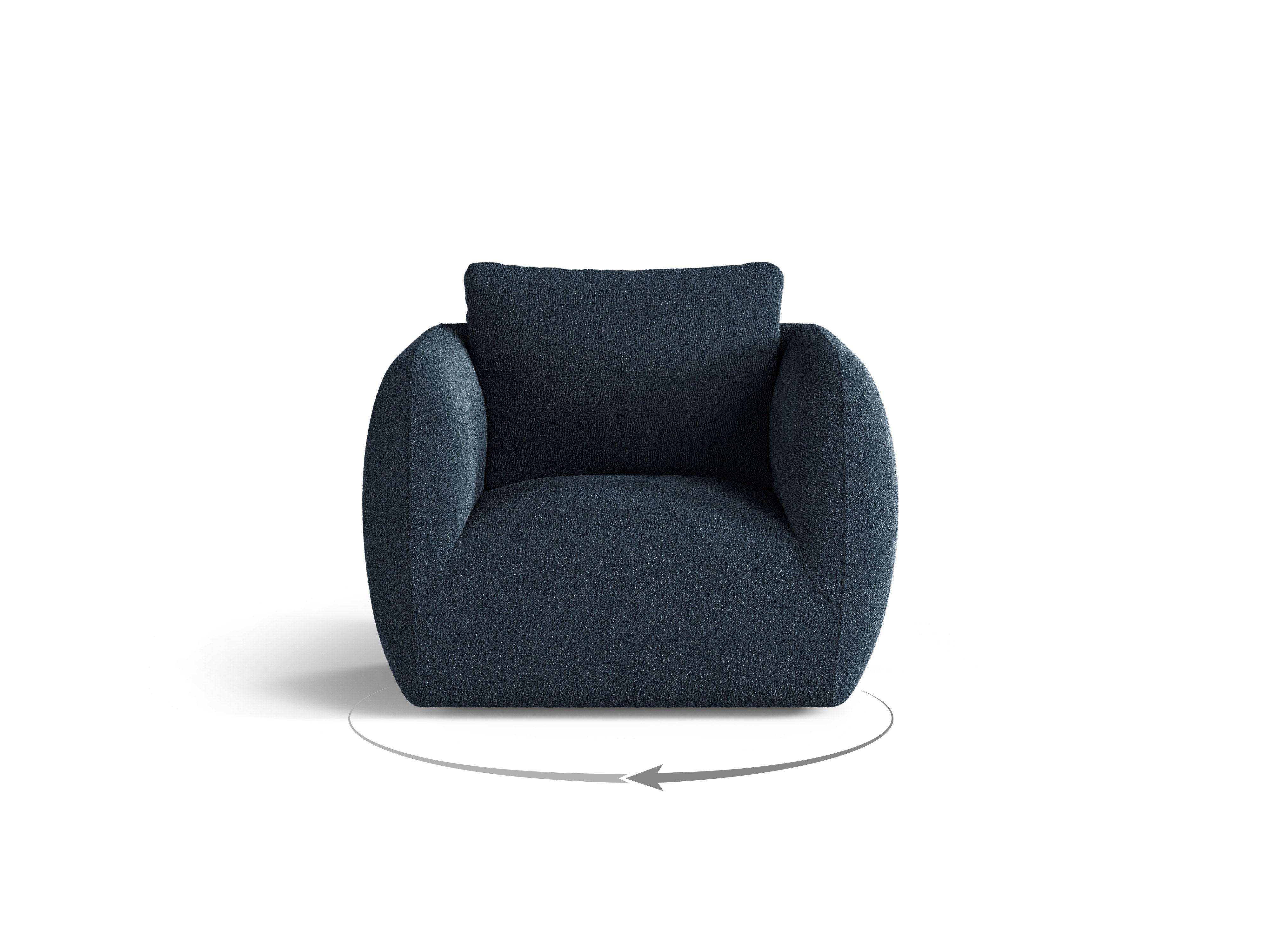 Fotelja Iga, 95.5x87cm, Material: Boucle