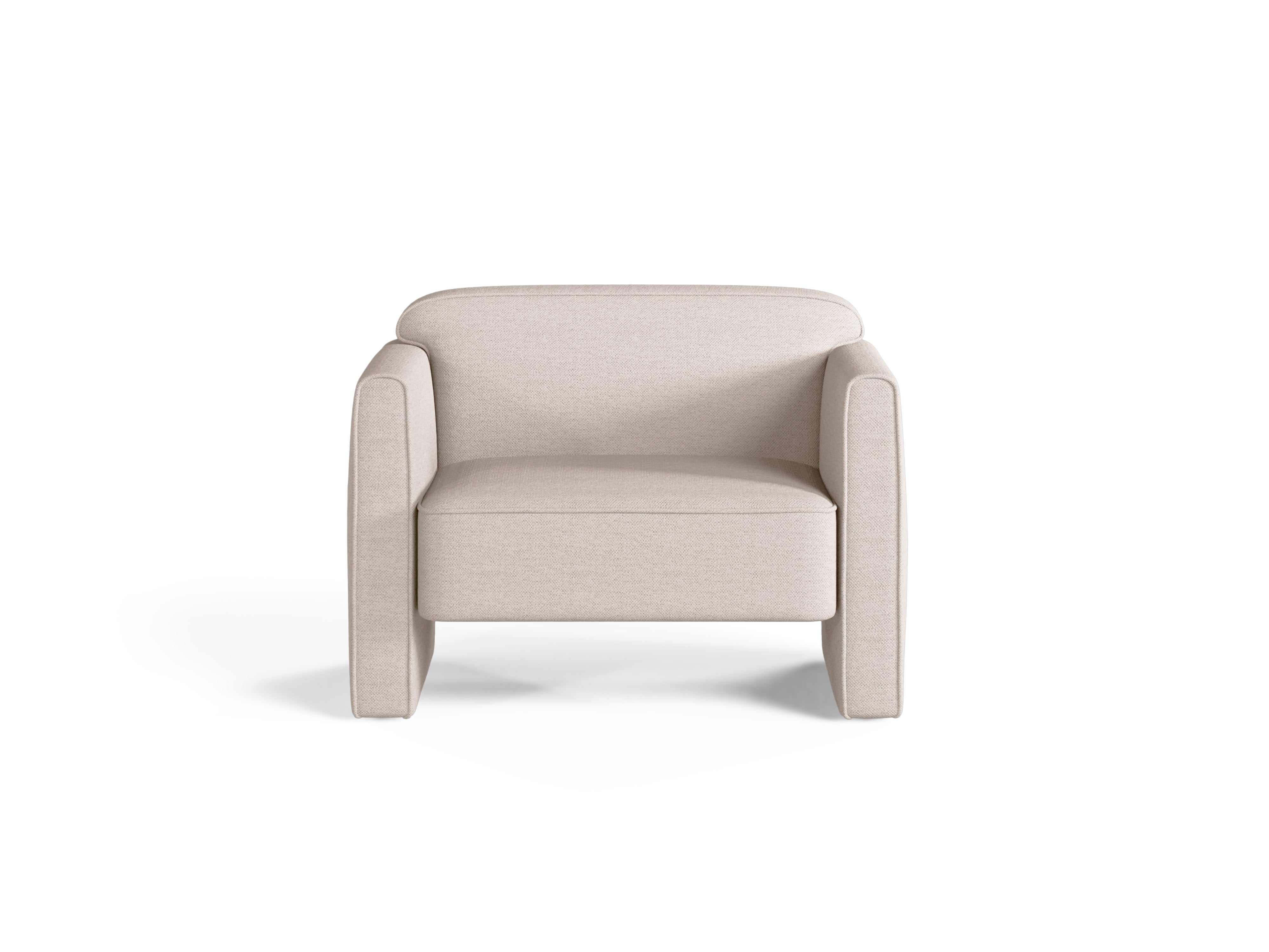 Fotelja Abby, 90x80cm, Material: Strukturirana tkanina