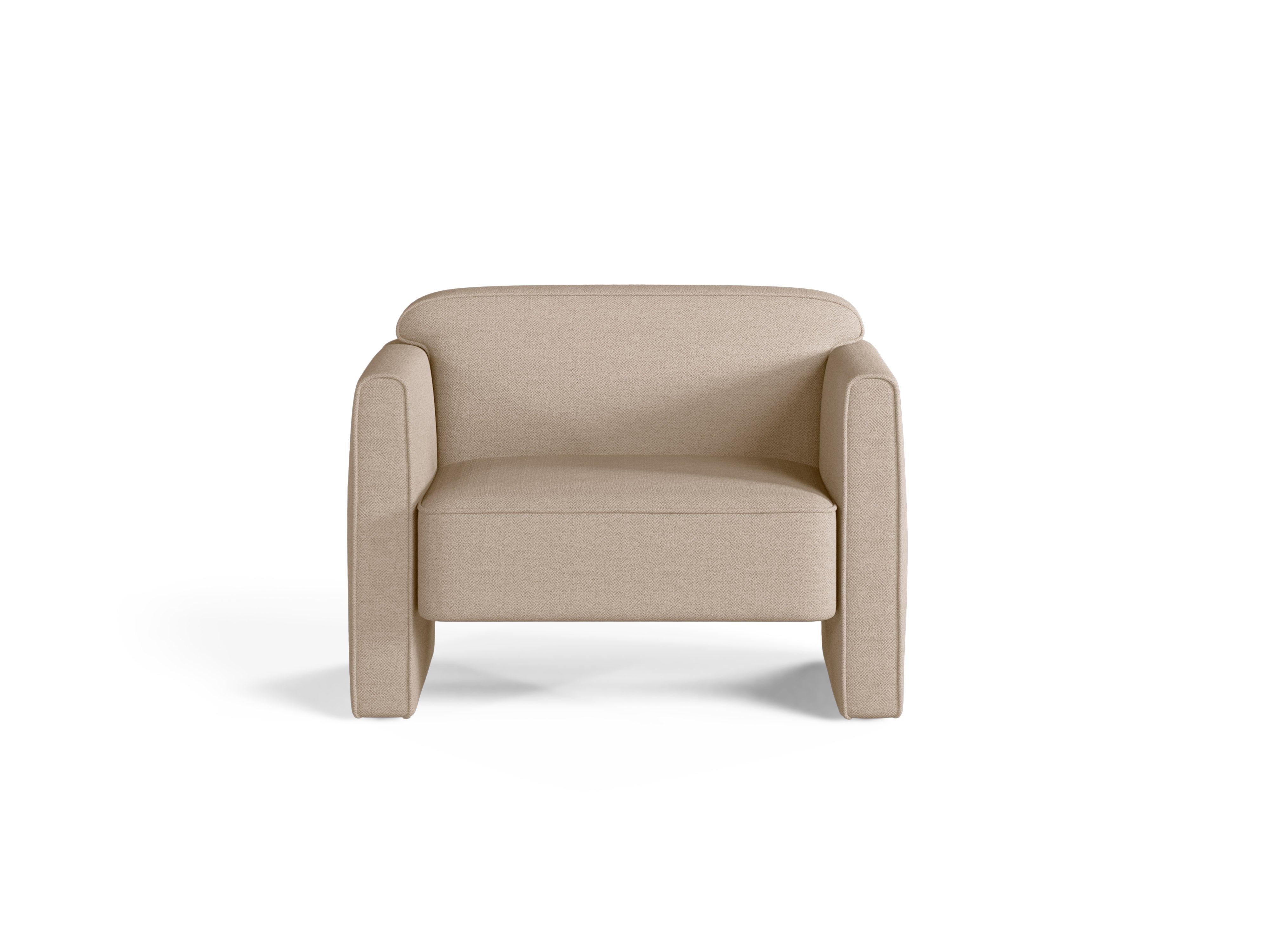 Fotelja Abby, 90x80cm, Material: Strukturirana tkanina