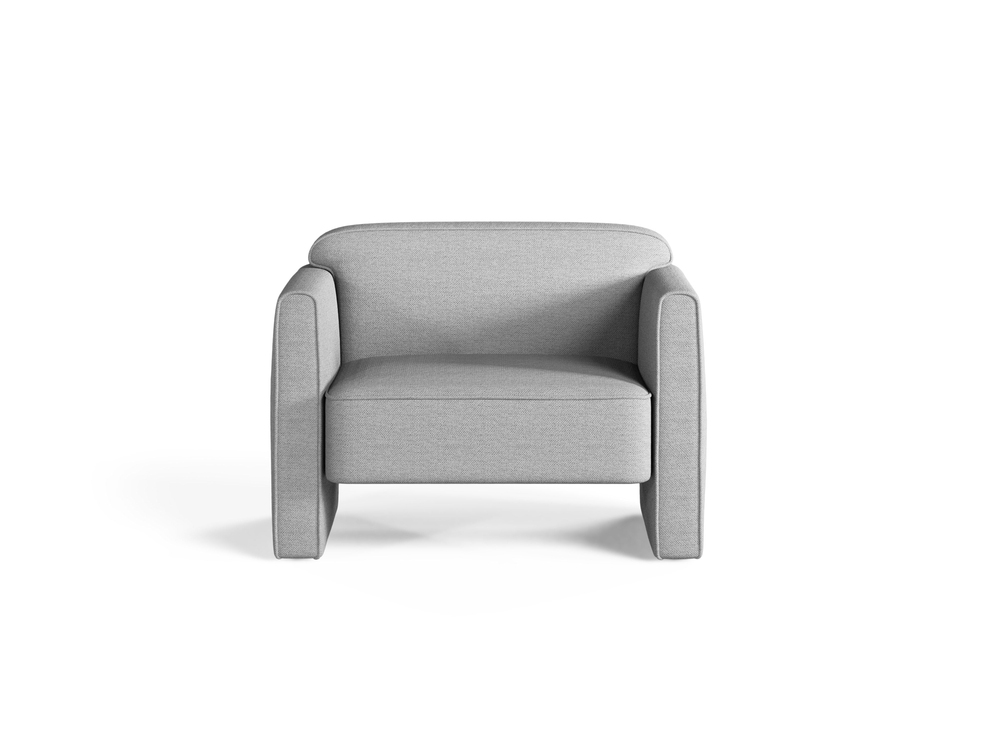 Fotelja Abby, 90x80cm, Material: Strukturirana tkanina