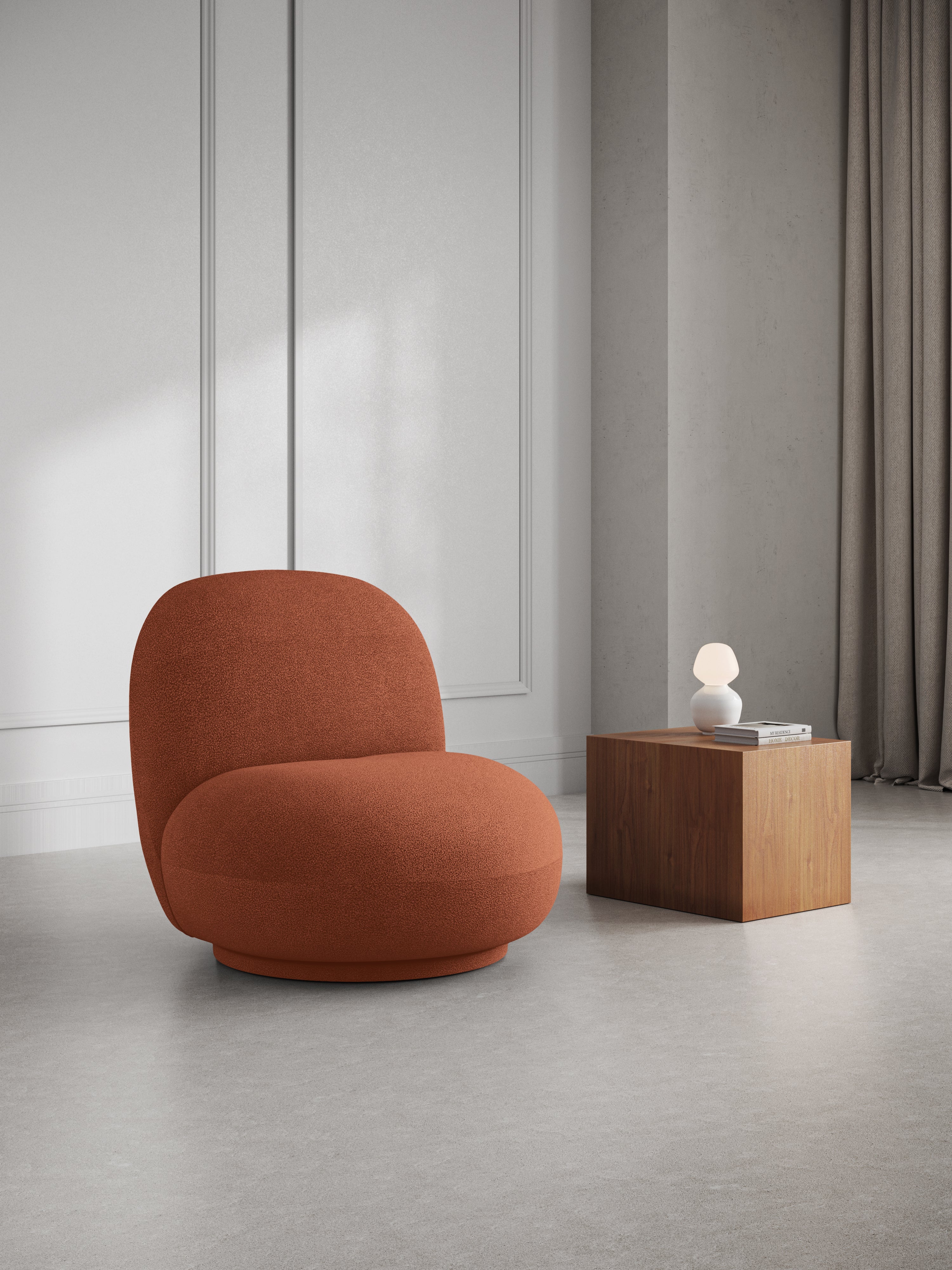 Fotelj Chuck, 77x78cm, Material: Bukle