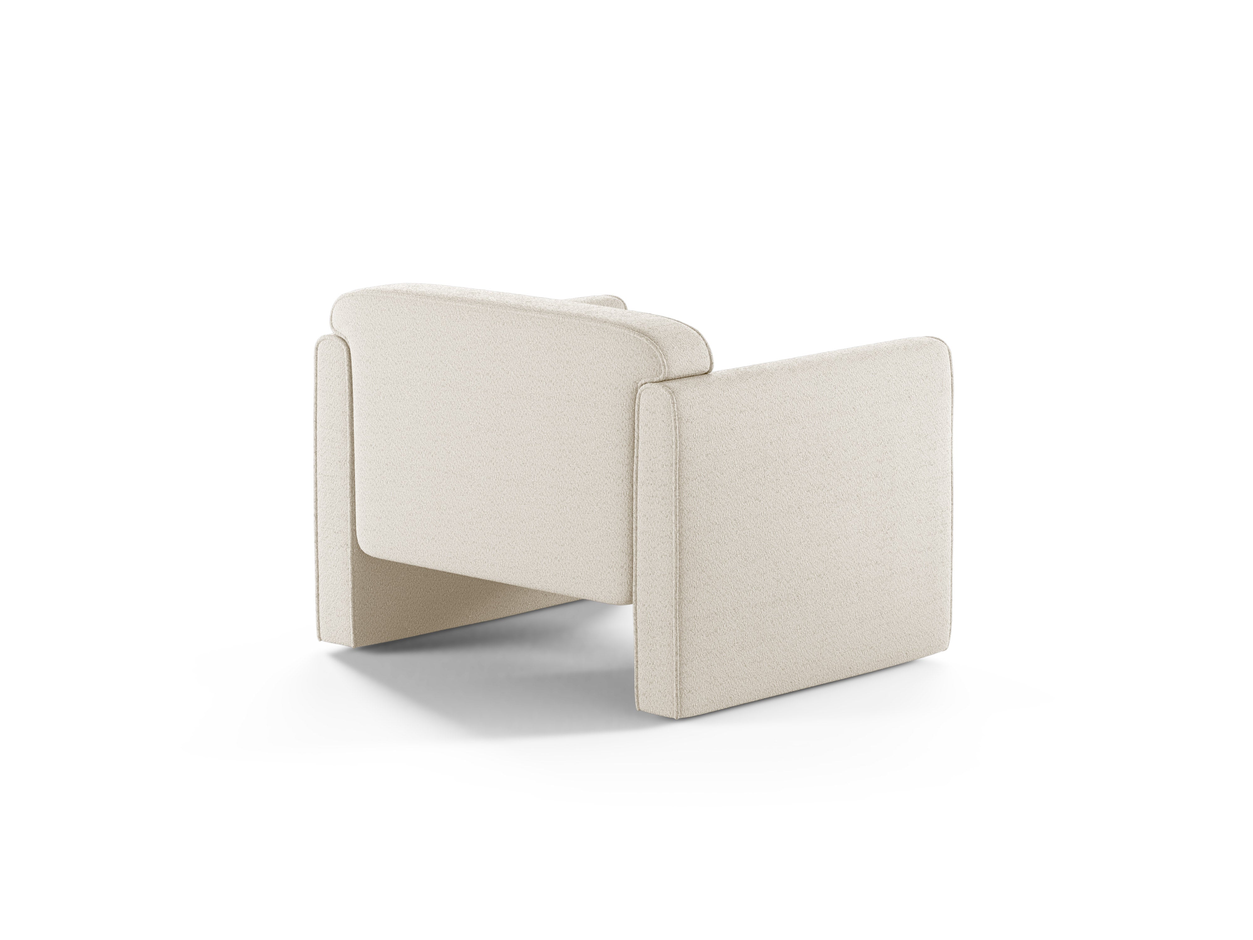 Fotelja Abby, 90x80cm, Bouclé