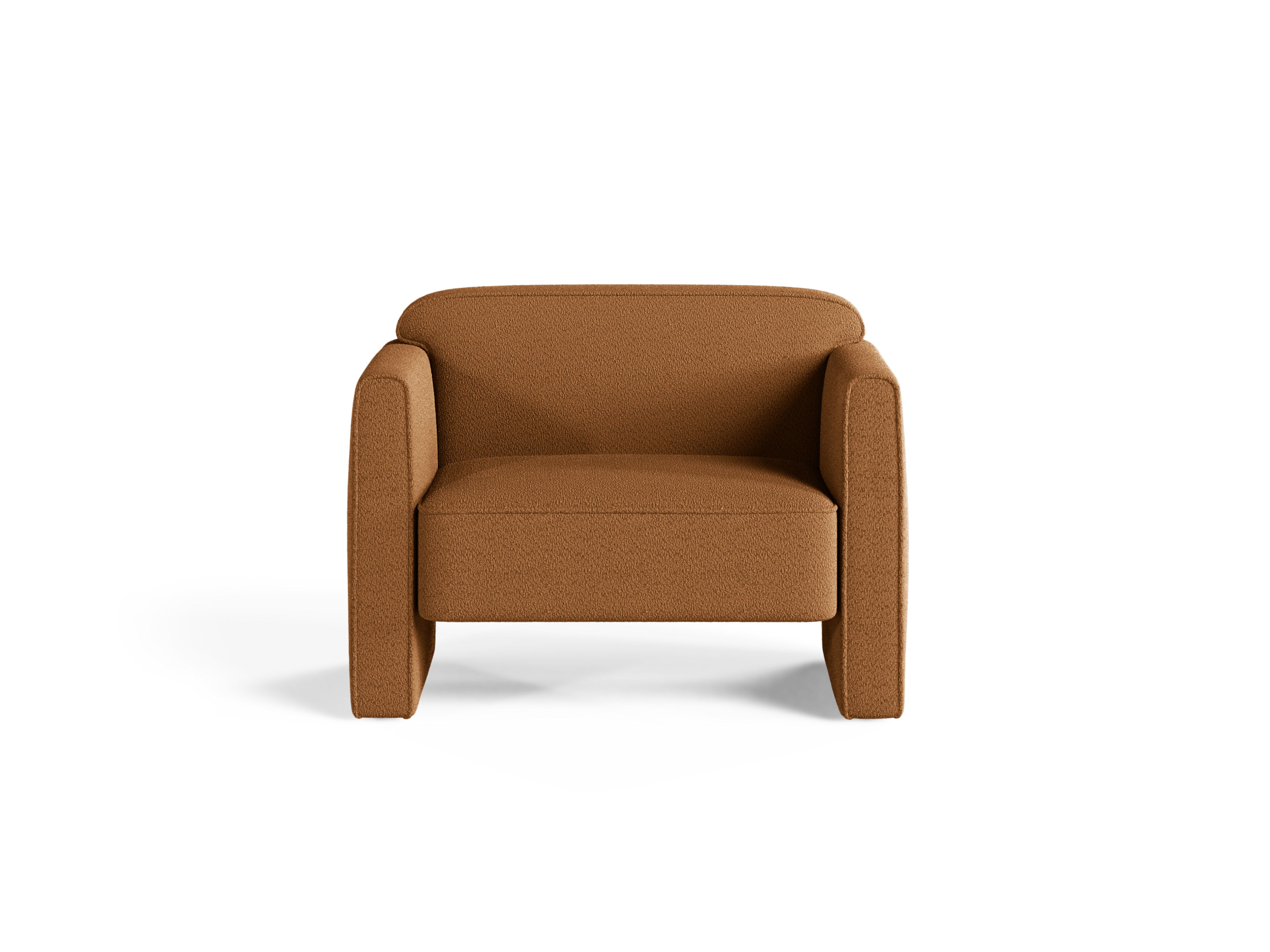 Fotelja Abby, 90x80cm, Bouclé