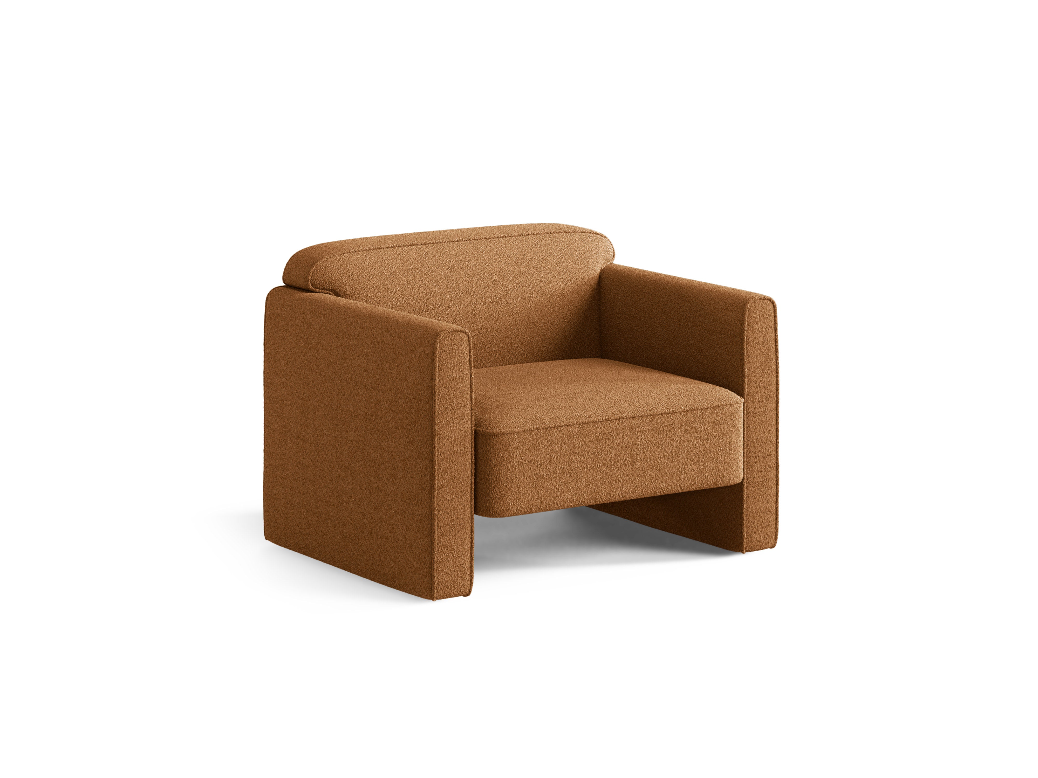 Fotelja Abby, 90x80cm, Bouclé