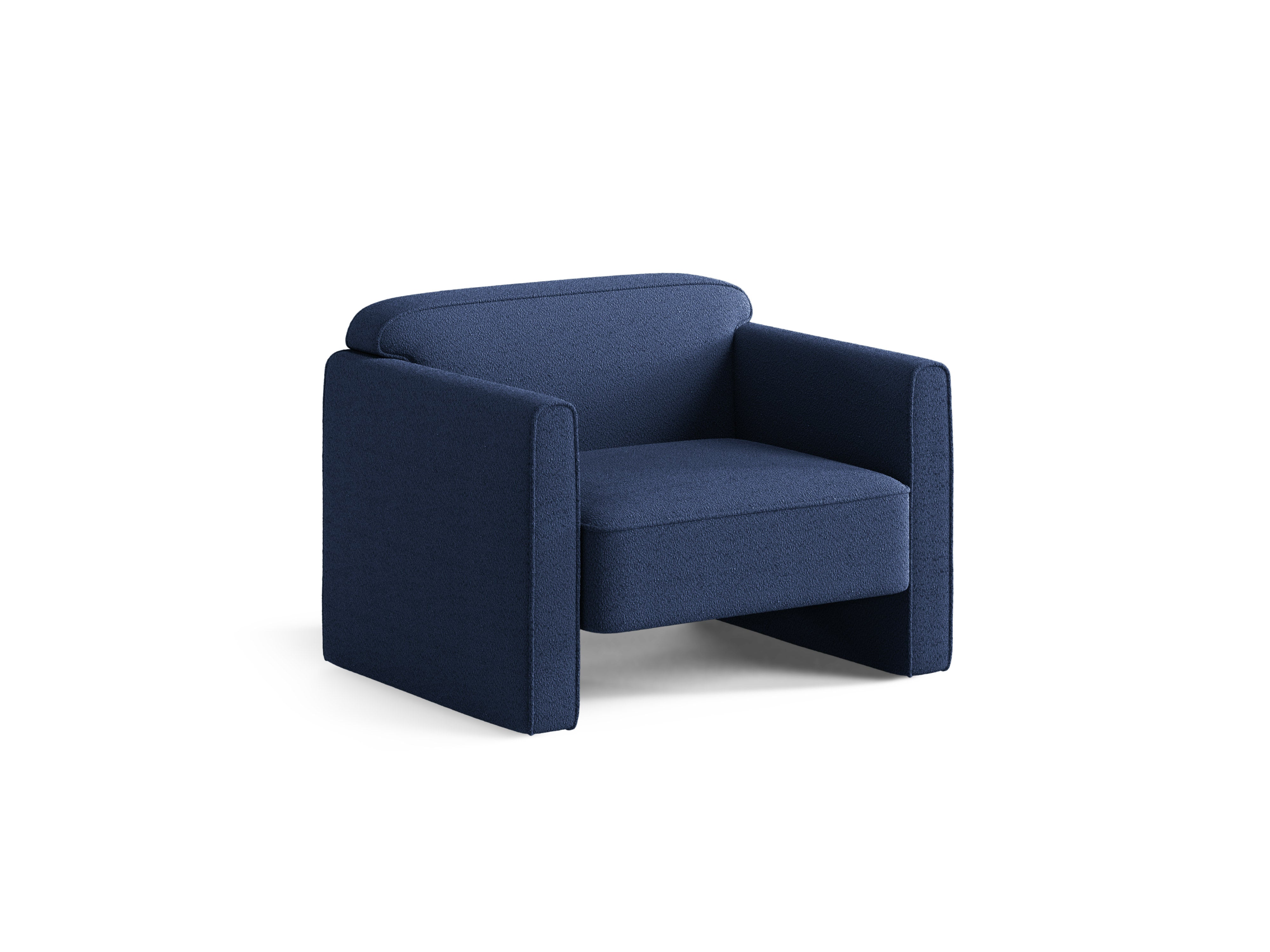 Fotelja Abby, 90x80cm, Bouclé