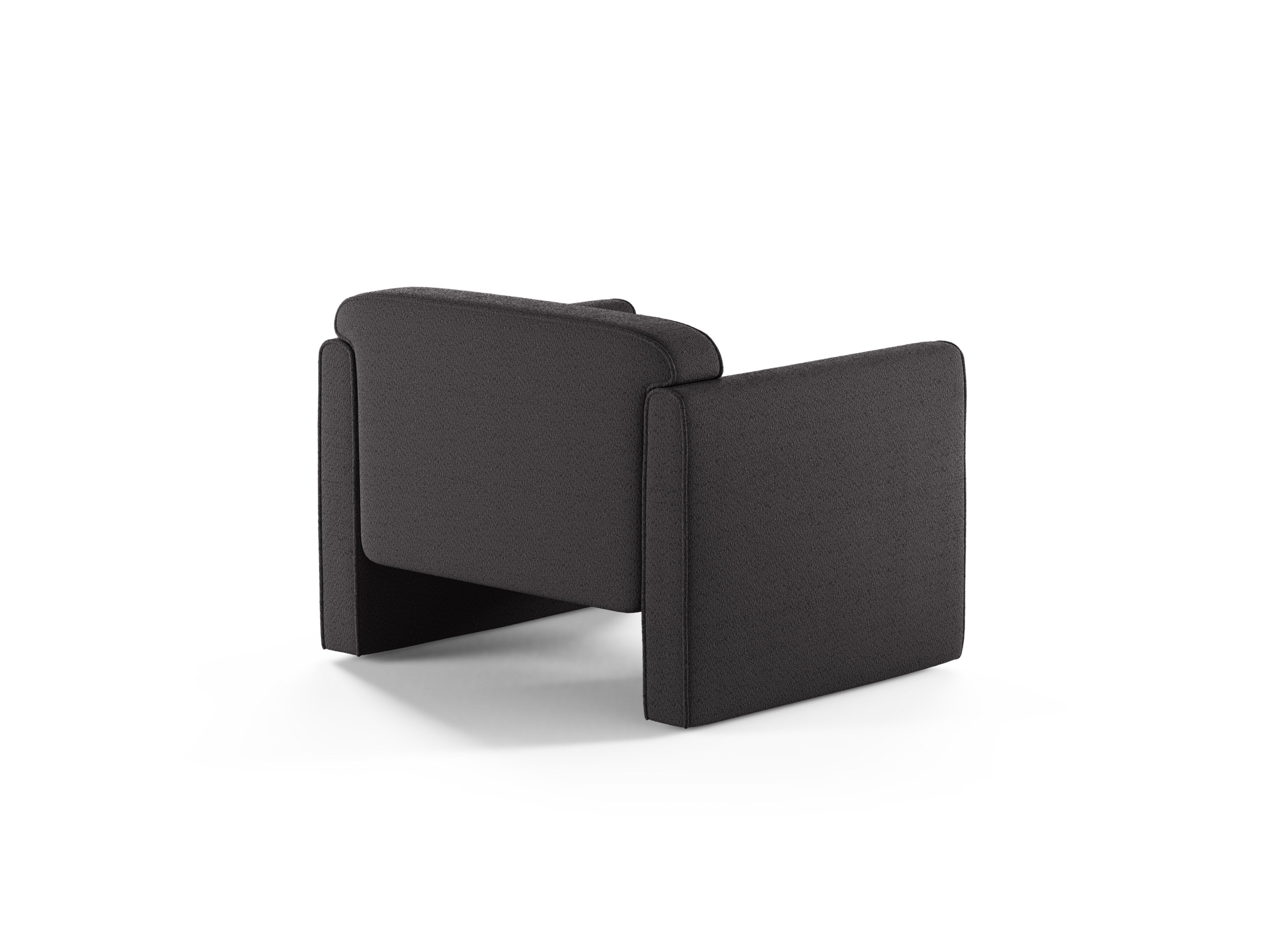 Fotelja Abby, 90x80cm, Bouclé