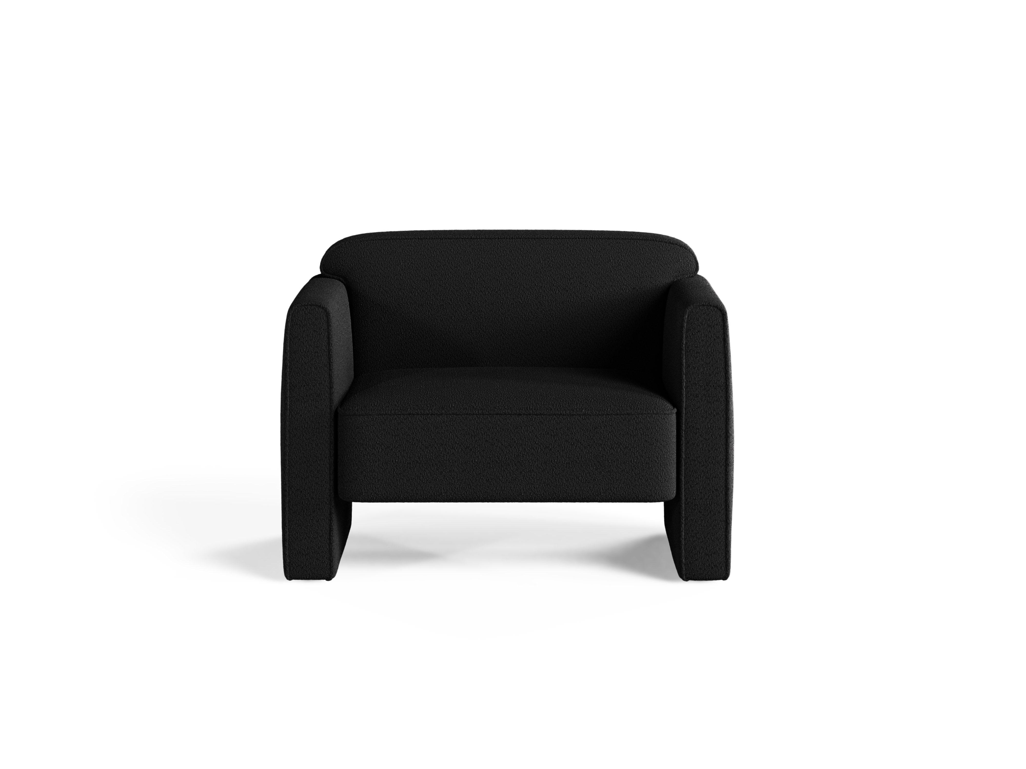 Fotelja Abby, 90x80cm, Bouclé