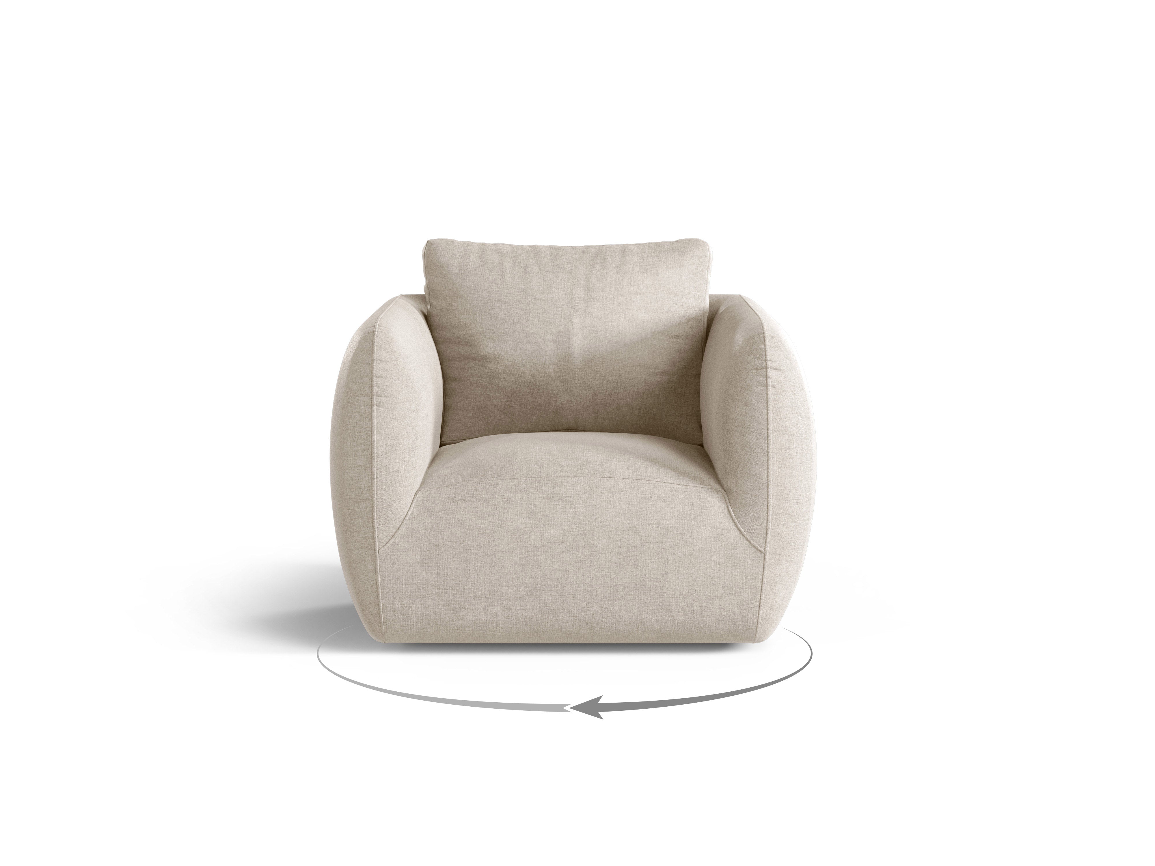 Fotelja Iga, 95.5x87cm, Material: Strukturirana tkanina