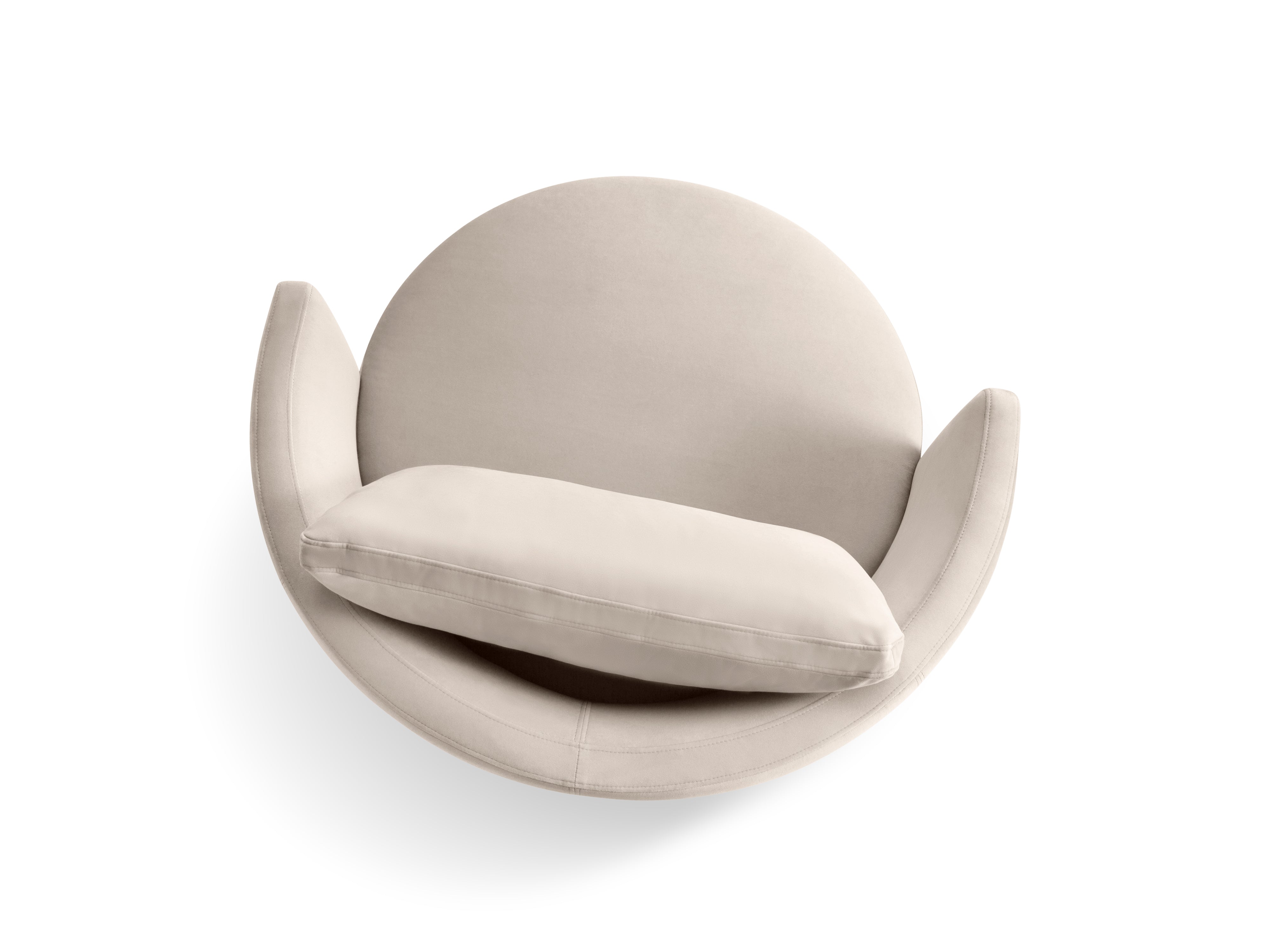 Fotelj Bliss 92x92cm, Material: Žamet