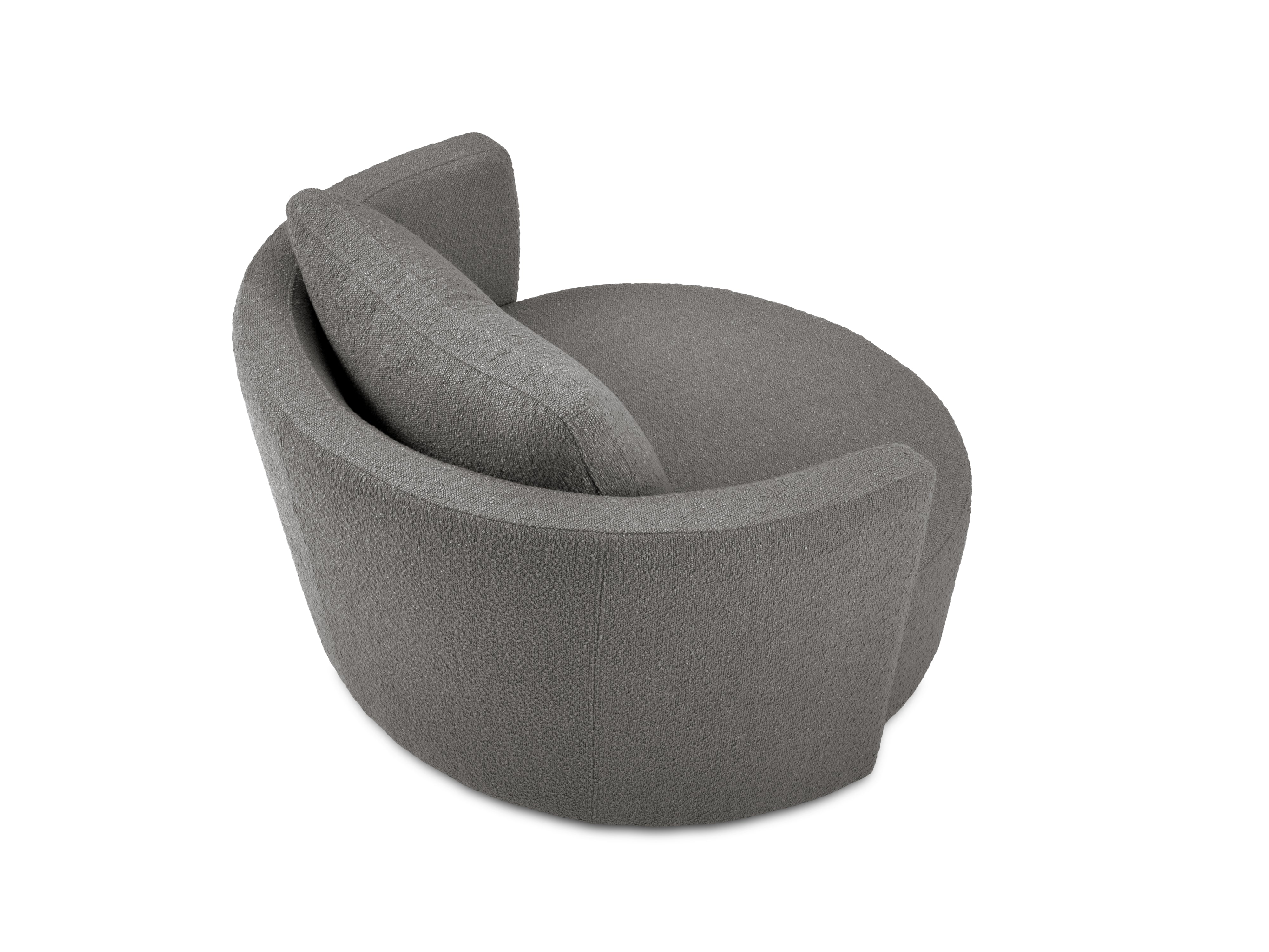 Fotelj Bliss 112x112cm, Material: Bukle