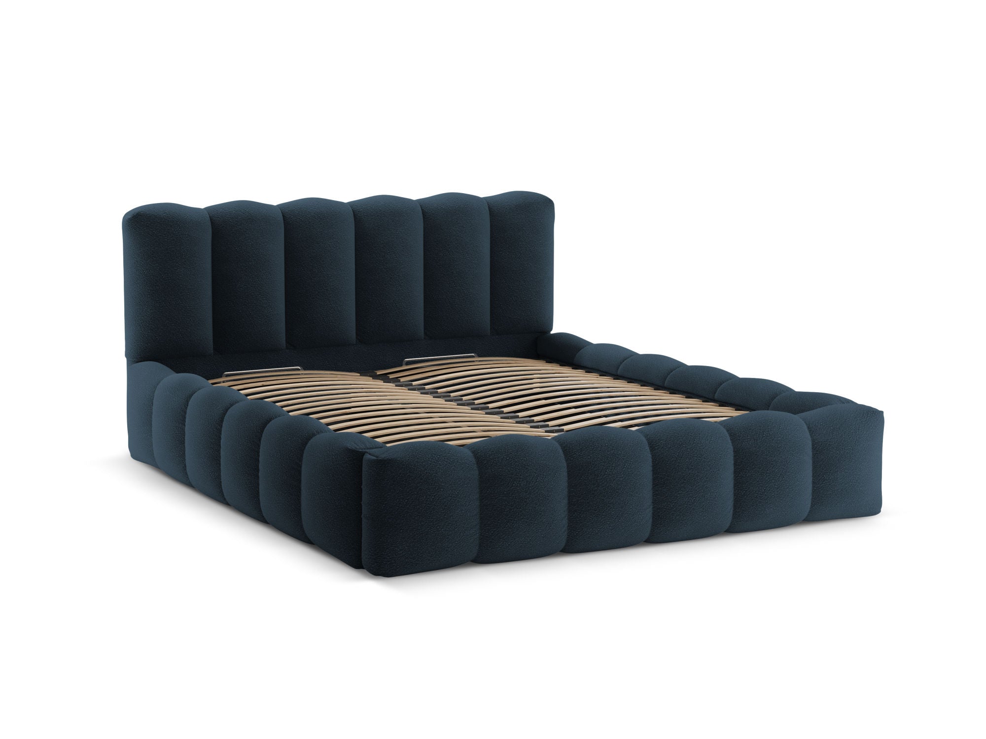 Lupin postelja, Material: Bouclé