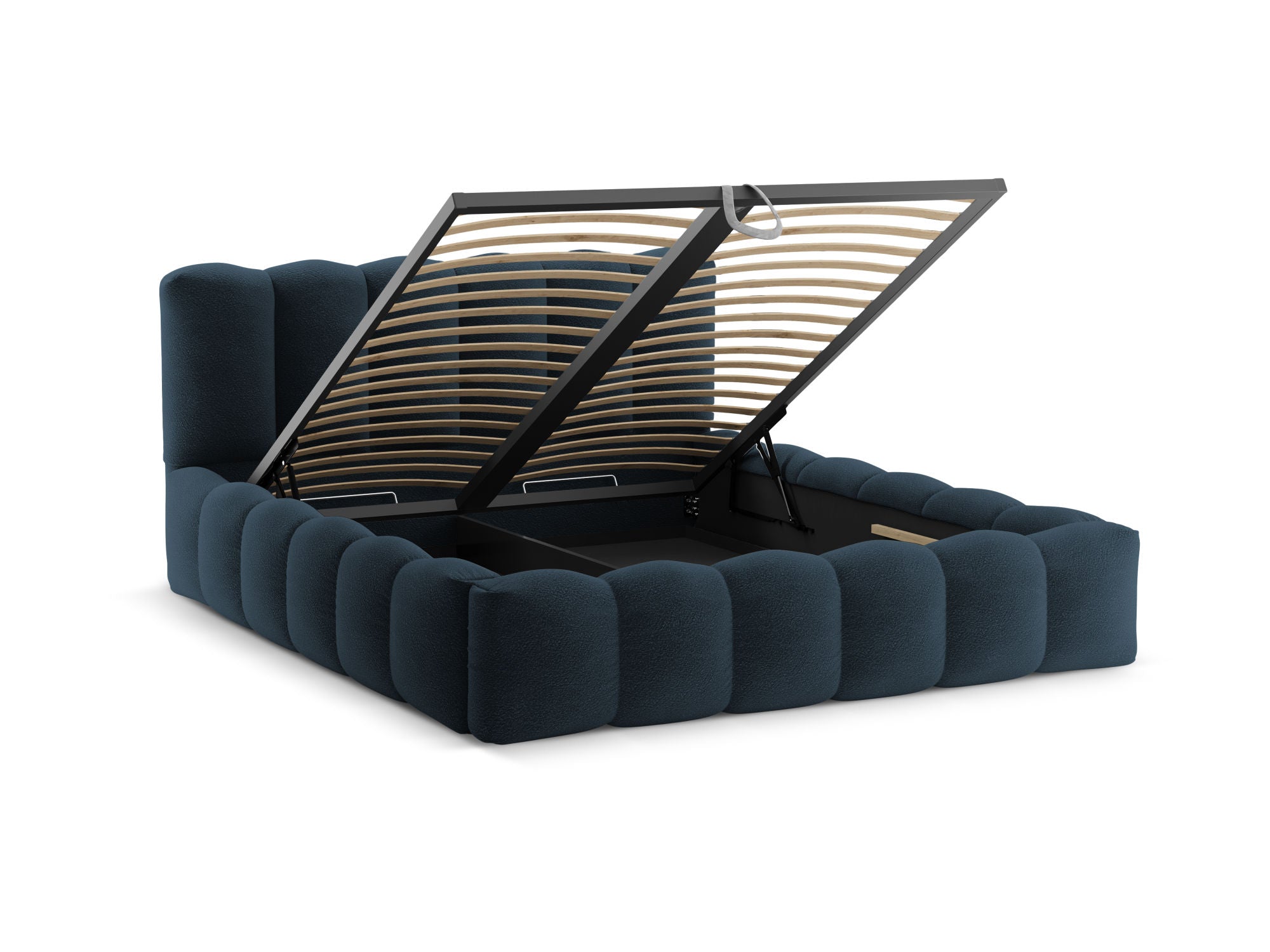 Lupin postelja, Material: Bouclé