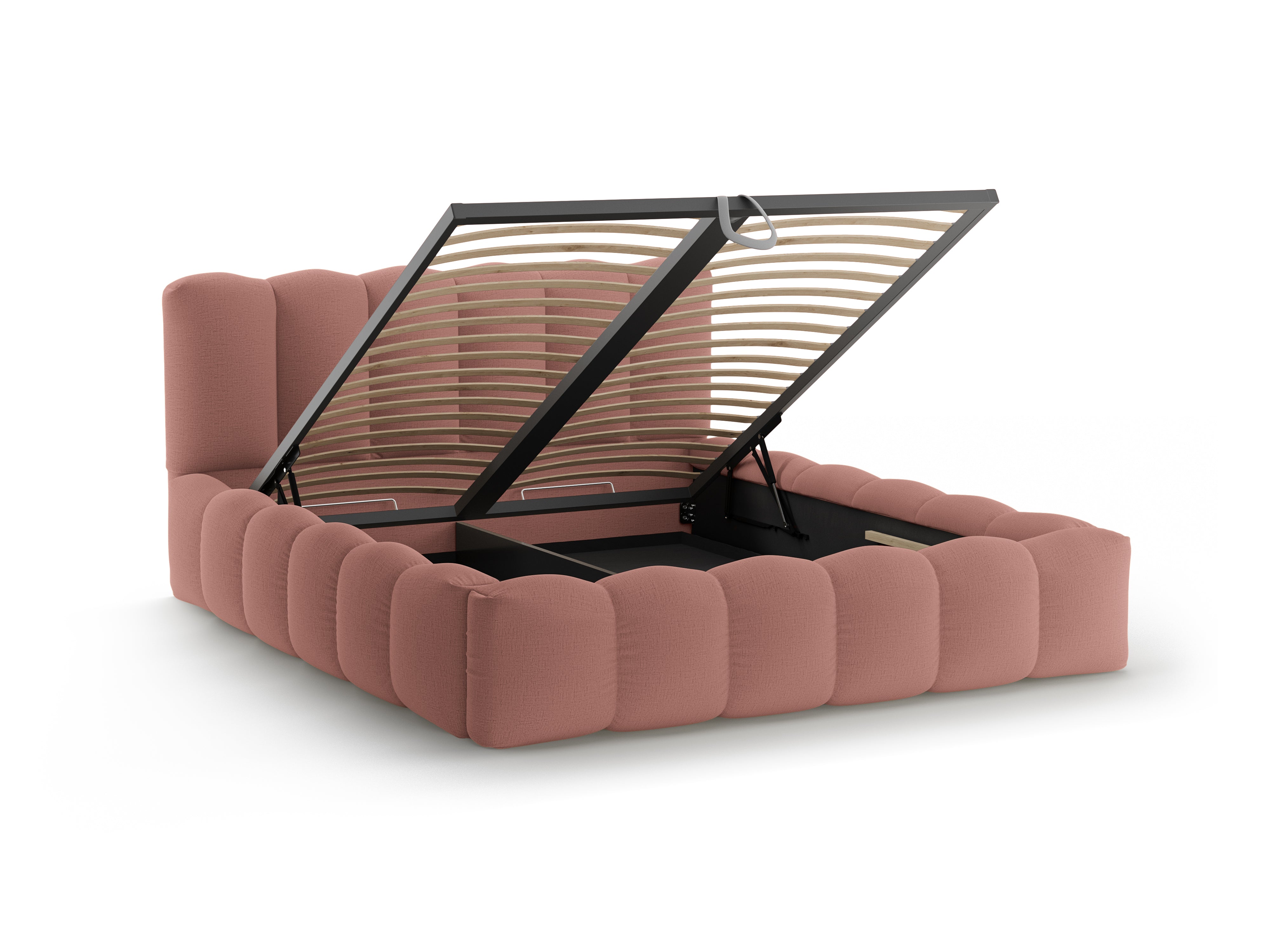 Lupine krevet, material: strukturirana tkanina