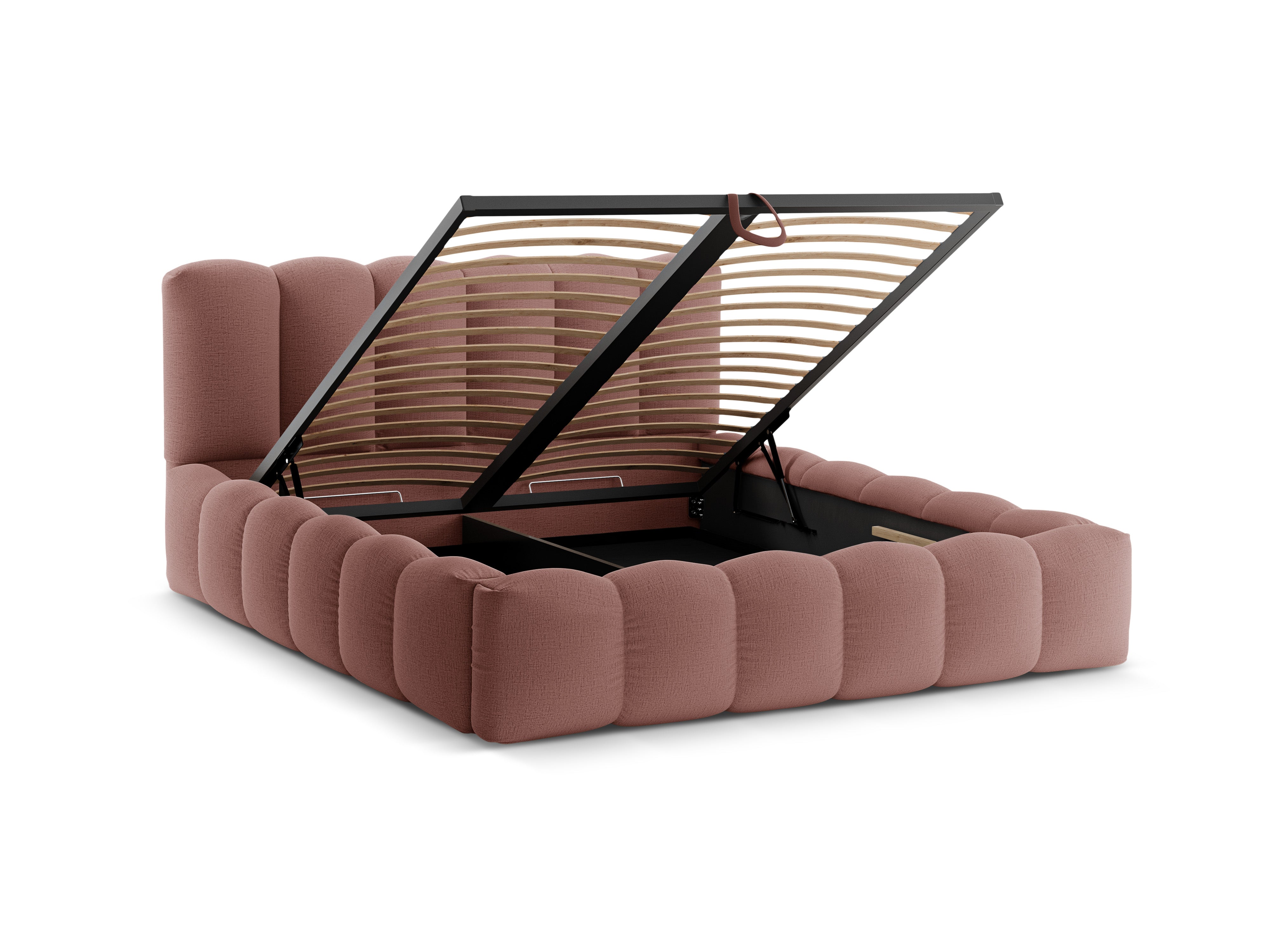 Lupine krevet, material: strukturirana tkanina