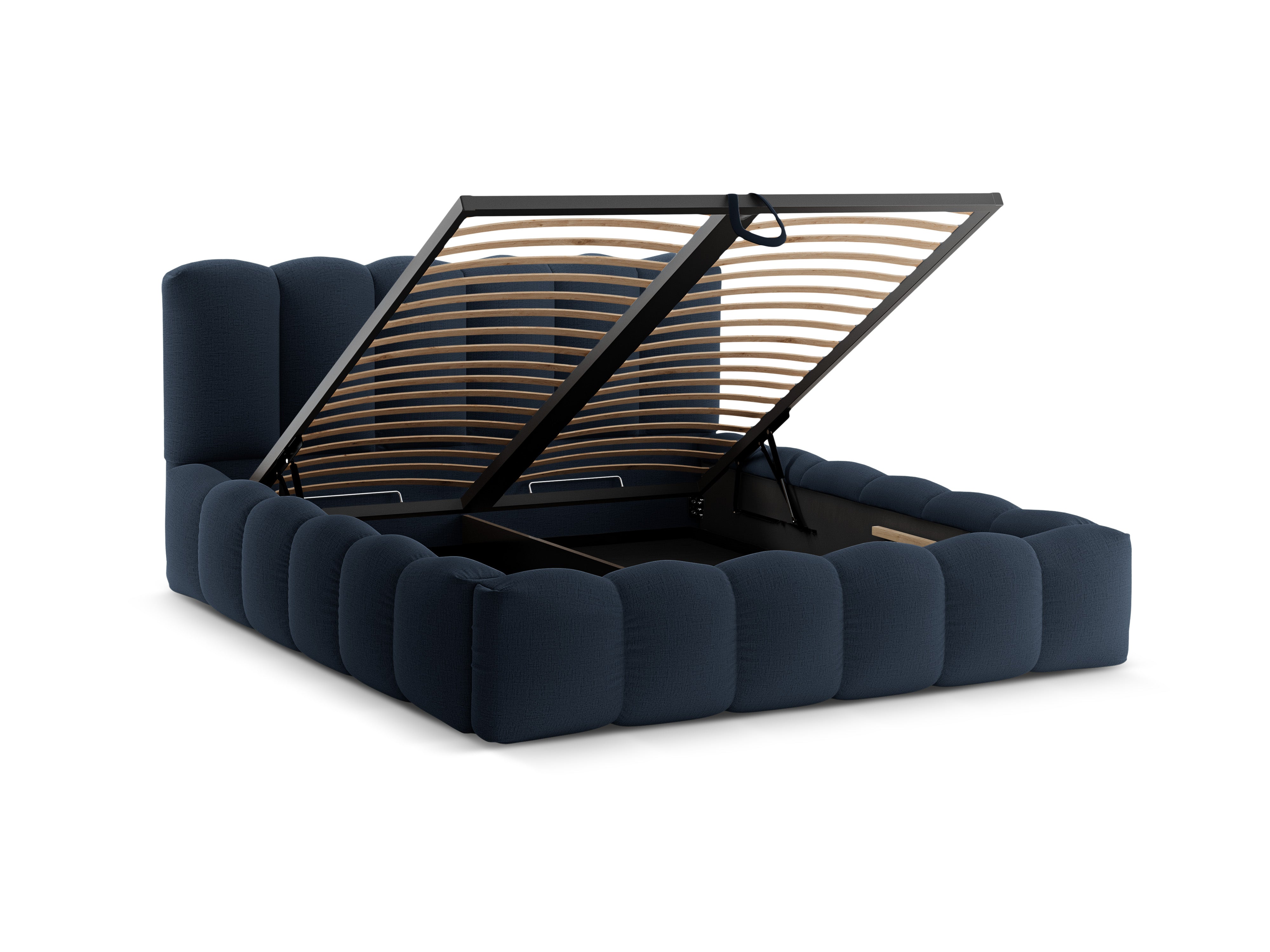 Lupine krevet, material: strukturirana tkanina