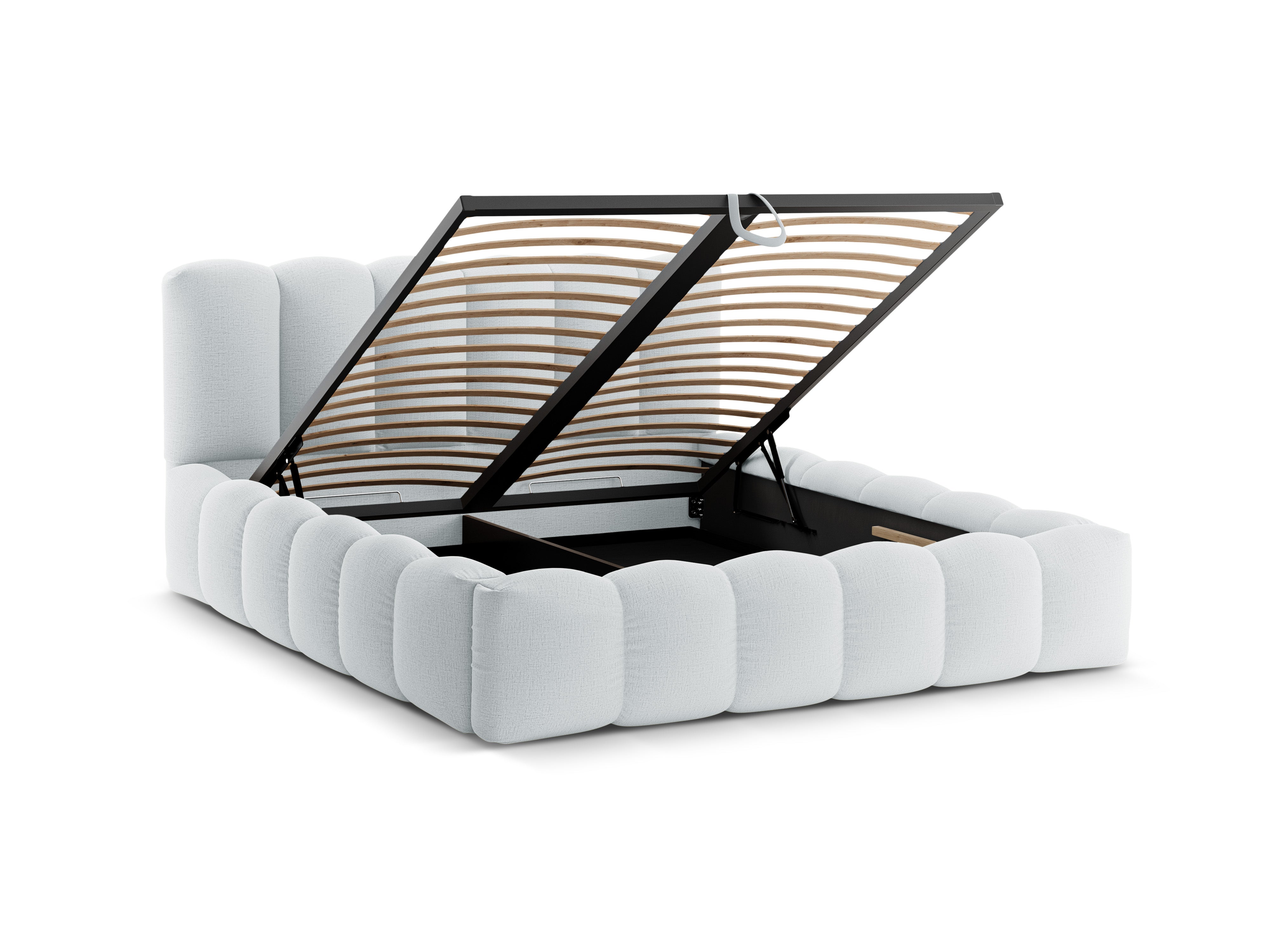 Lupine krevet, material: strukturirana tkanina