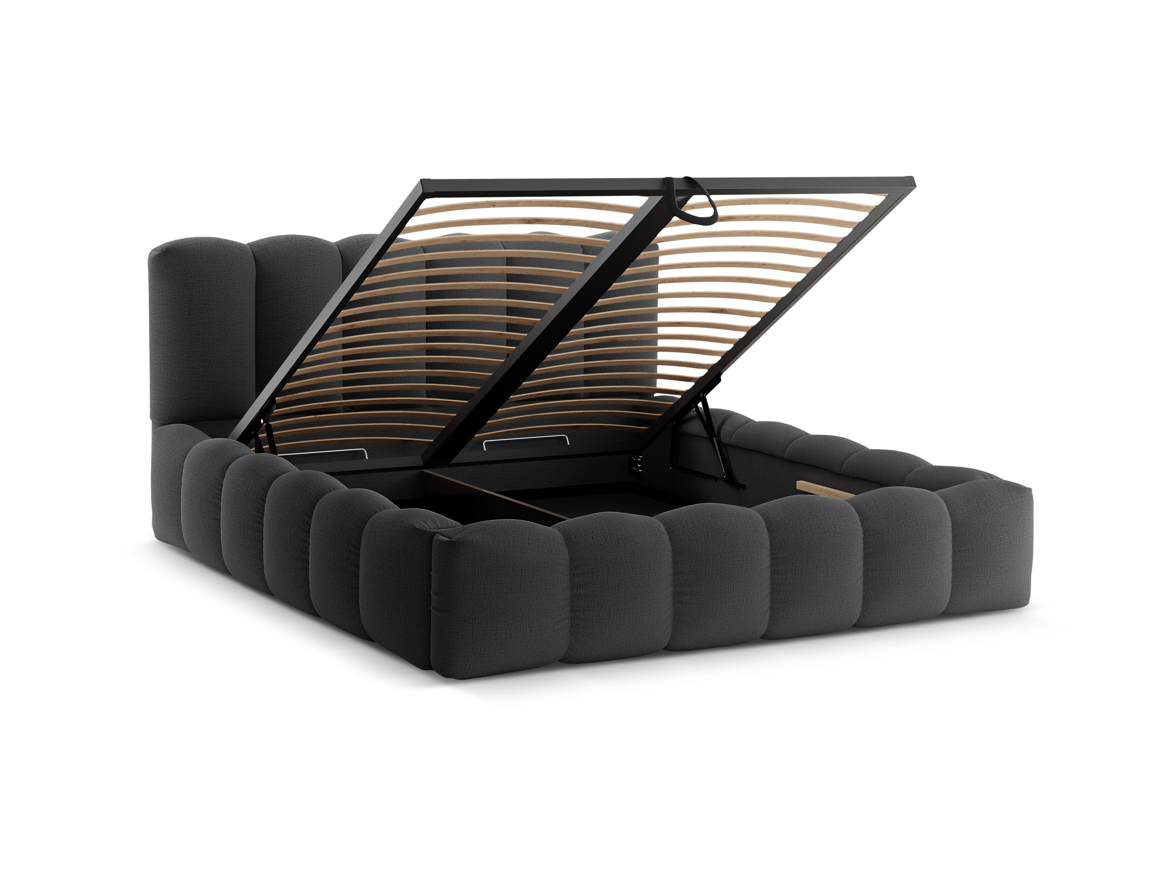 Lupine krevet, material: strukturirana tkanina