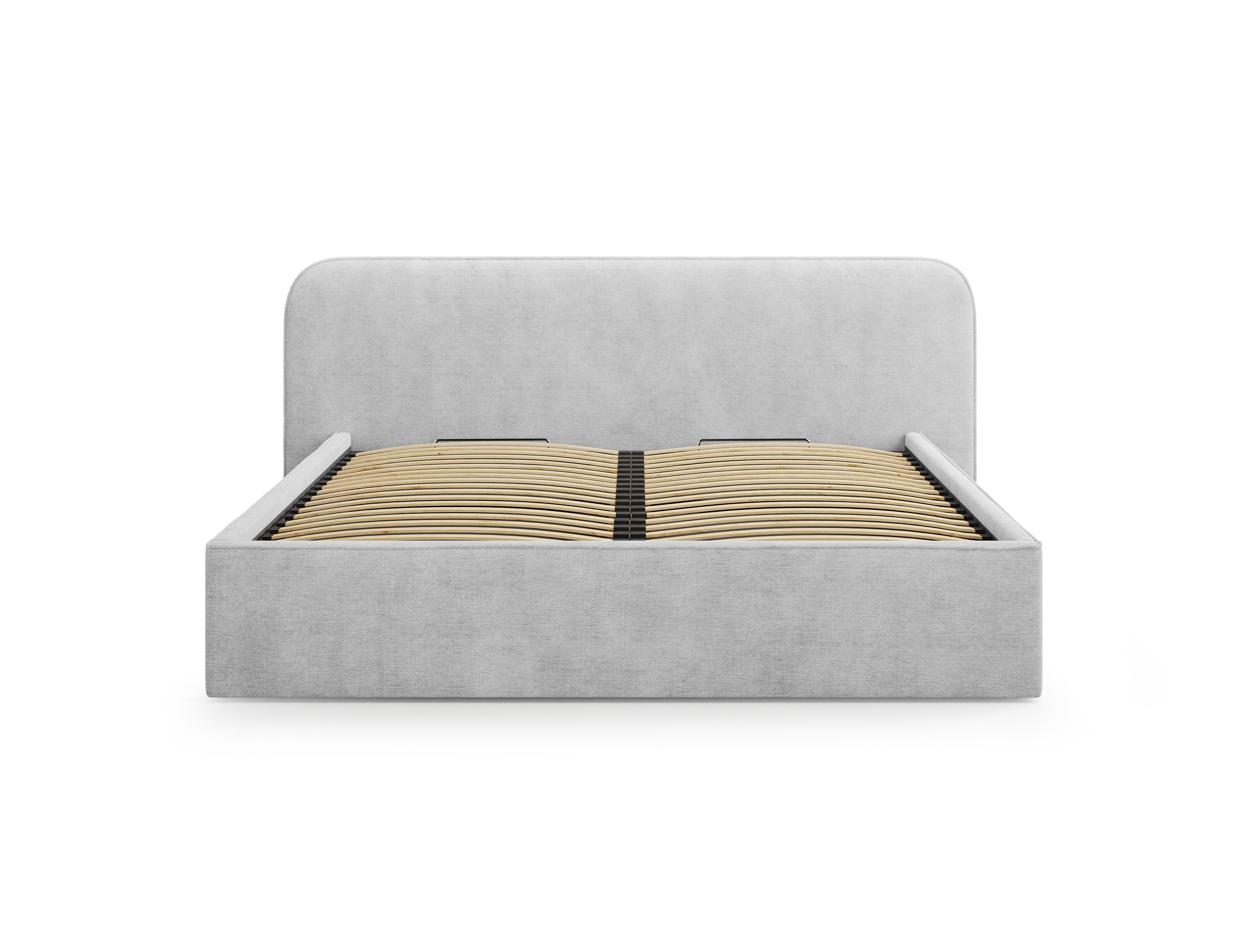 Postelja z vzmetnim okvirjem Elizabeth, Material: Strukturirano blago