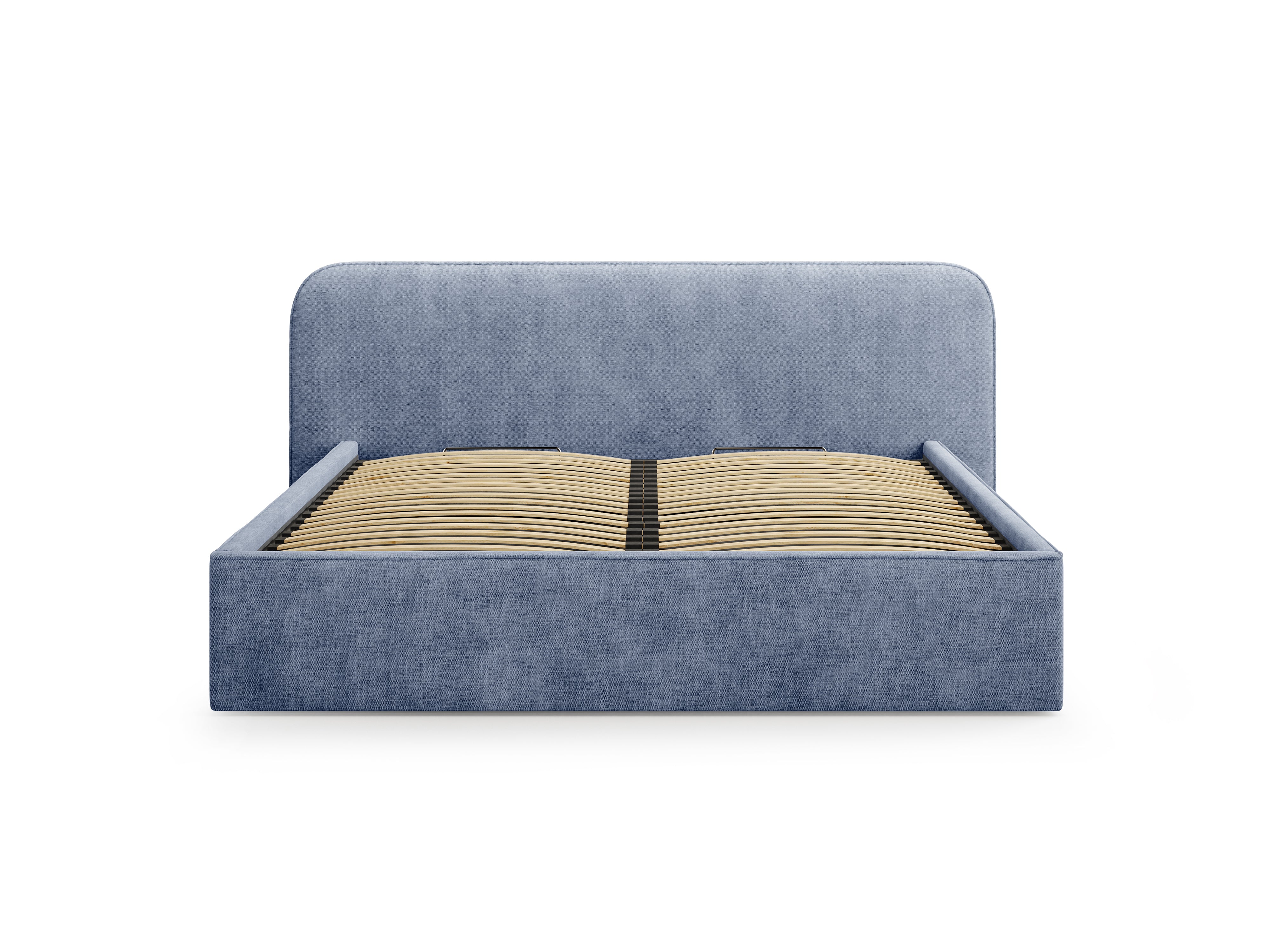 Postelja z vzmetnim okvirjem Elizabeth, Material: Strukturirano blago