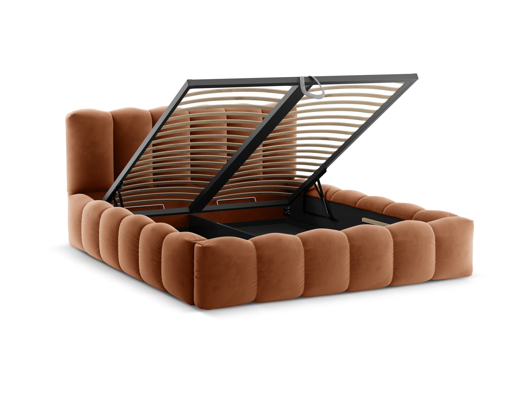 Lupine krevet, Materijal: Žamet