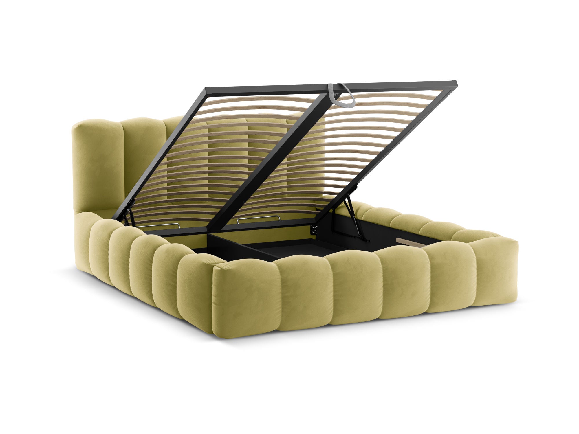 Lupine krevet, Materijal: Žamet