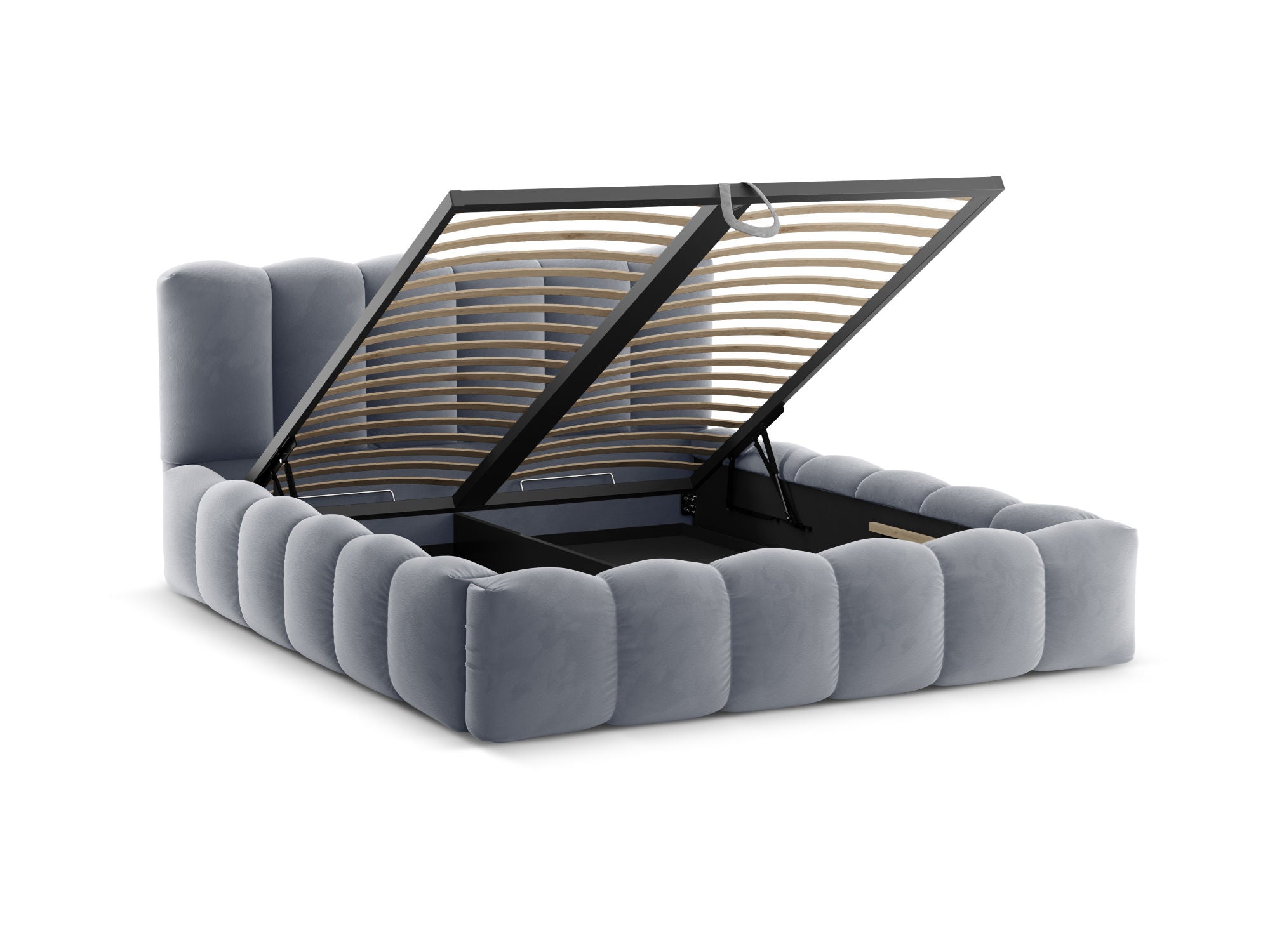 Lupine krevet, Materijal: Žamet