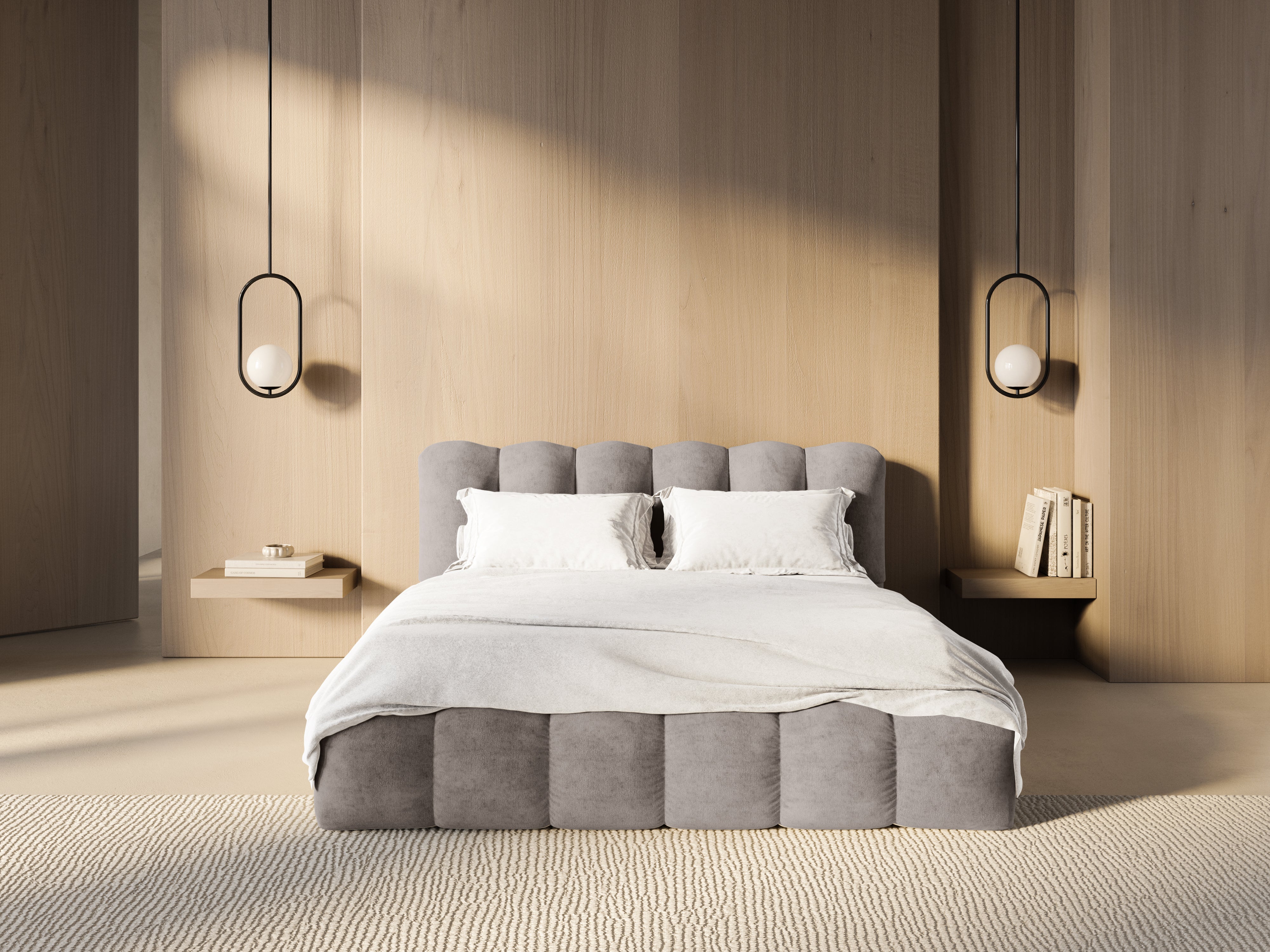 Lupine krevet, material: šenil