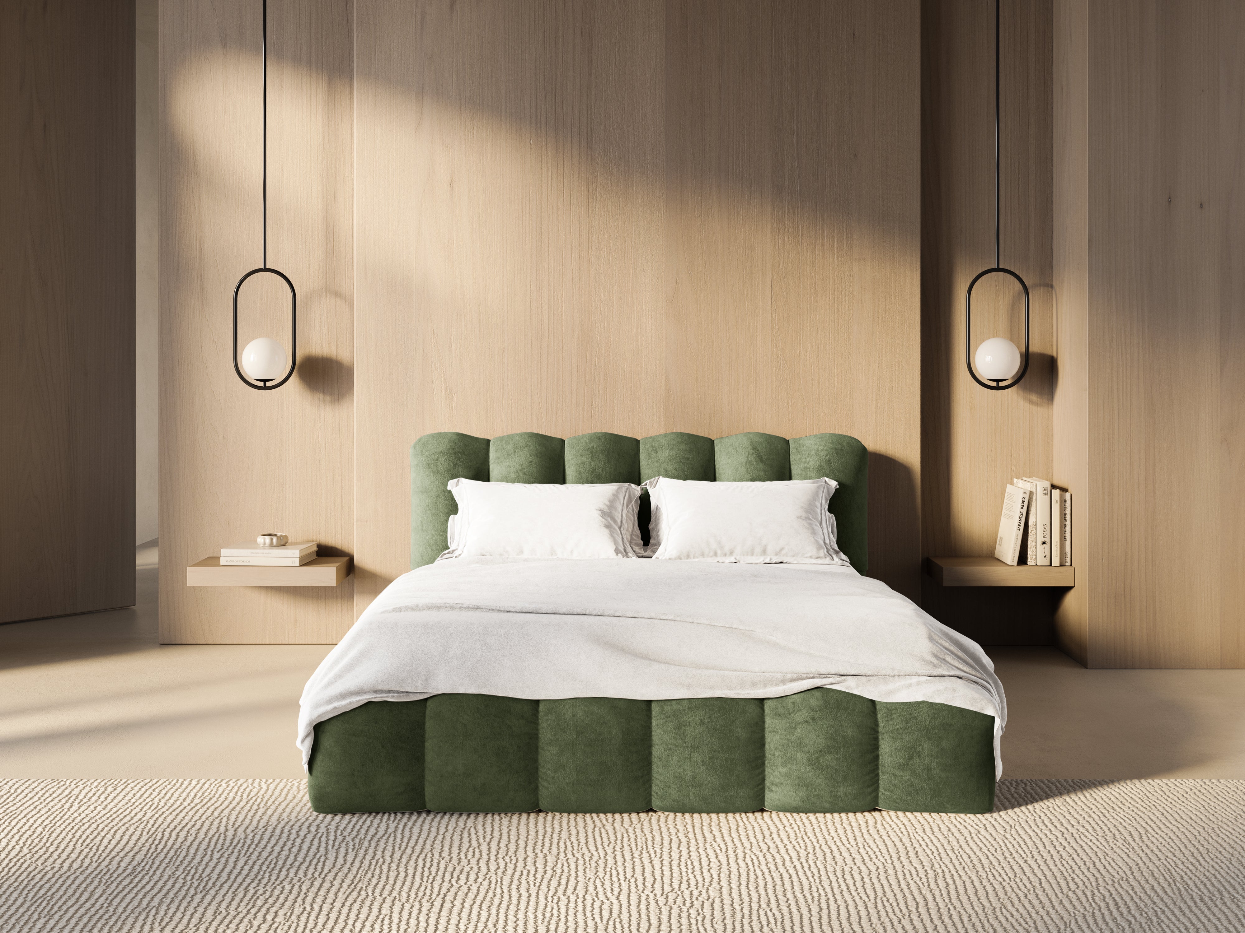 Lupine krevet, material: šenil