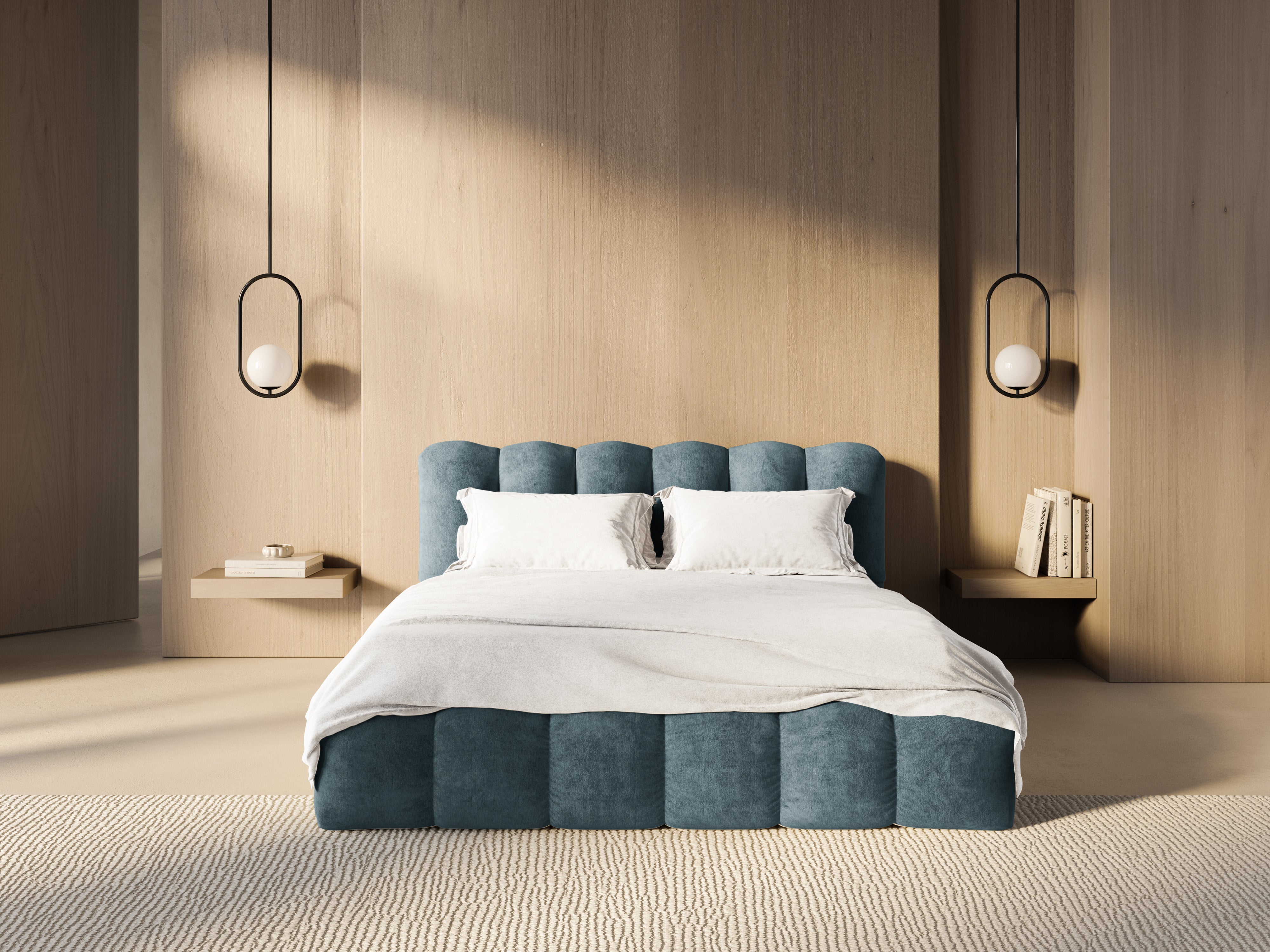 Lupine krevet, material: šenil