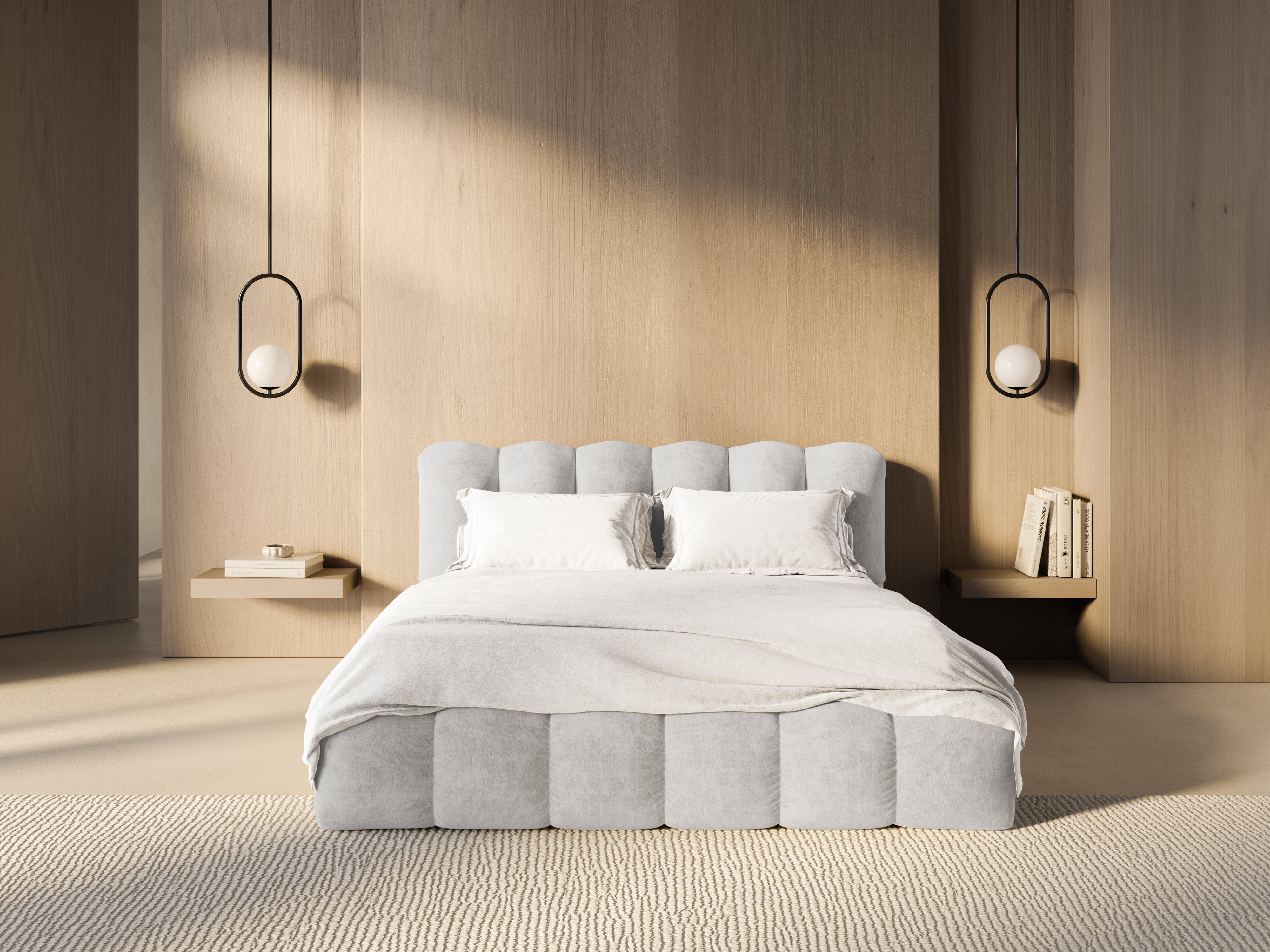 Lupine krevet, material: šenil