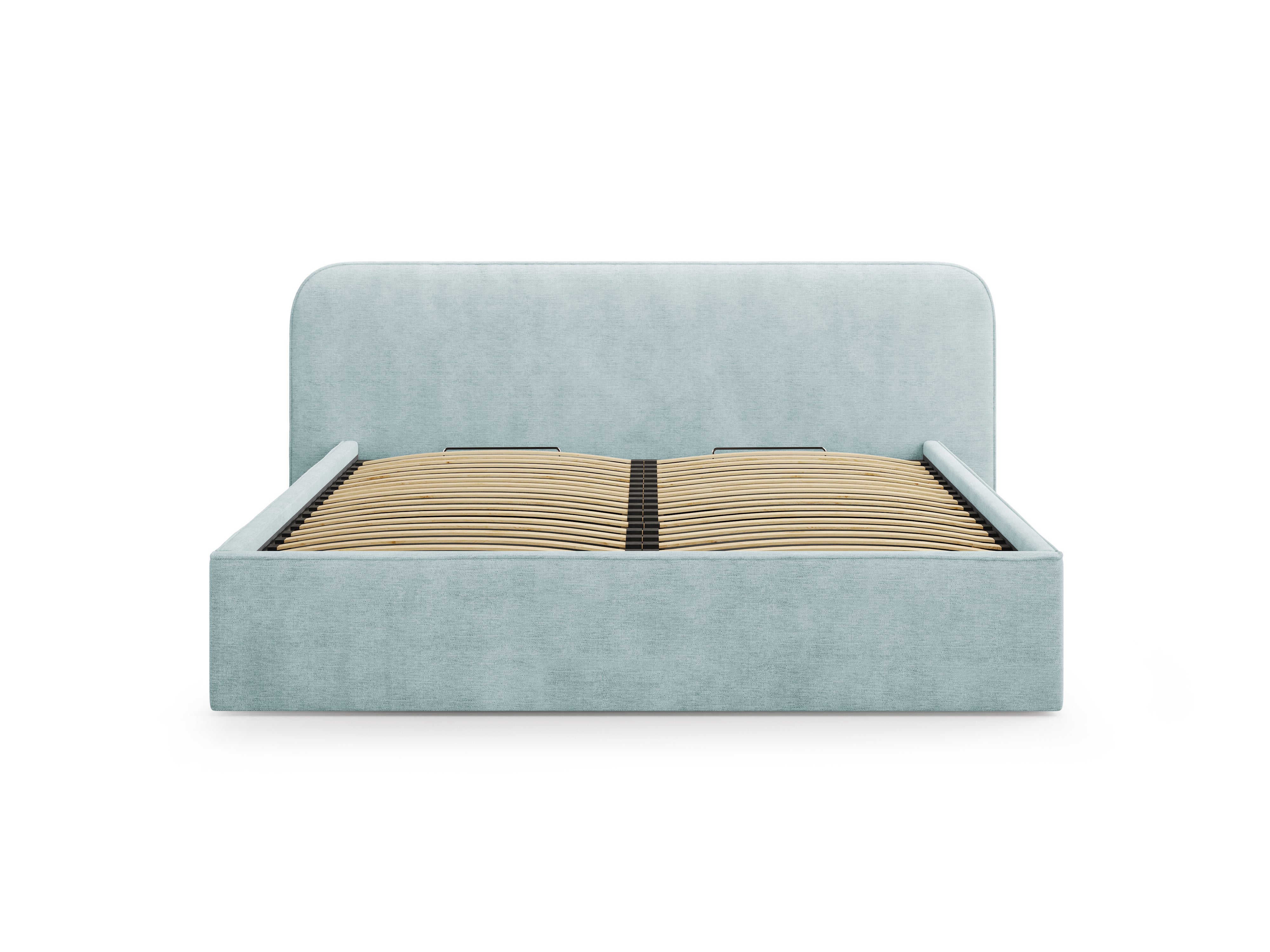 Postelja z vzmetnim okvirjem Elizabeth, Material: Strukturirano blago