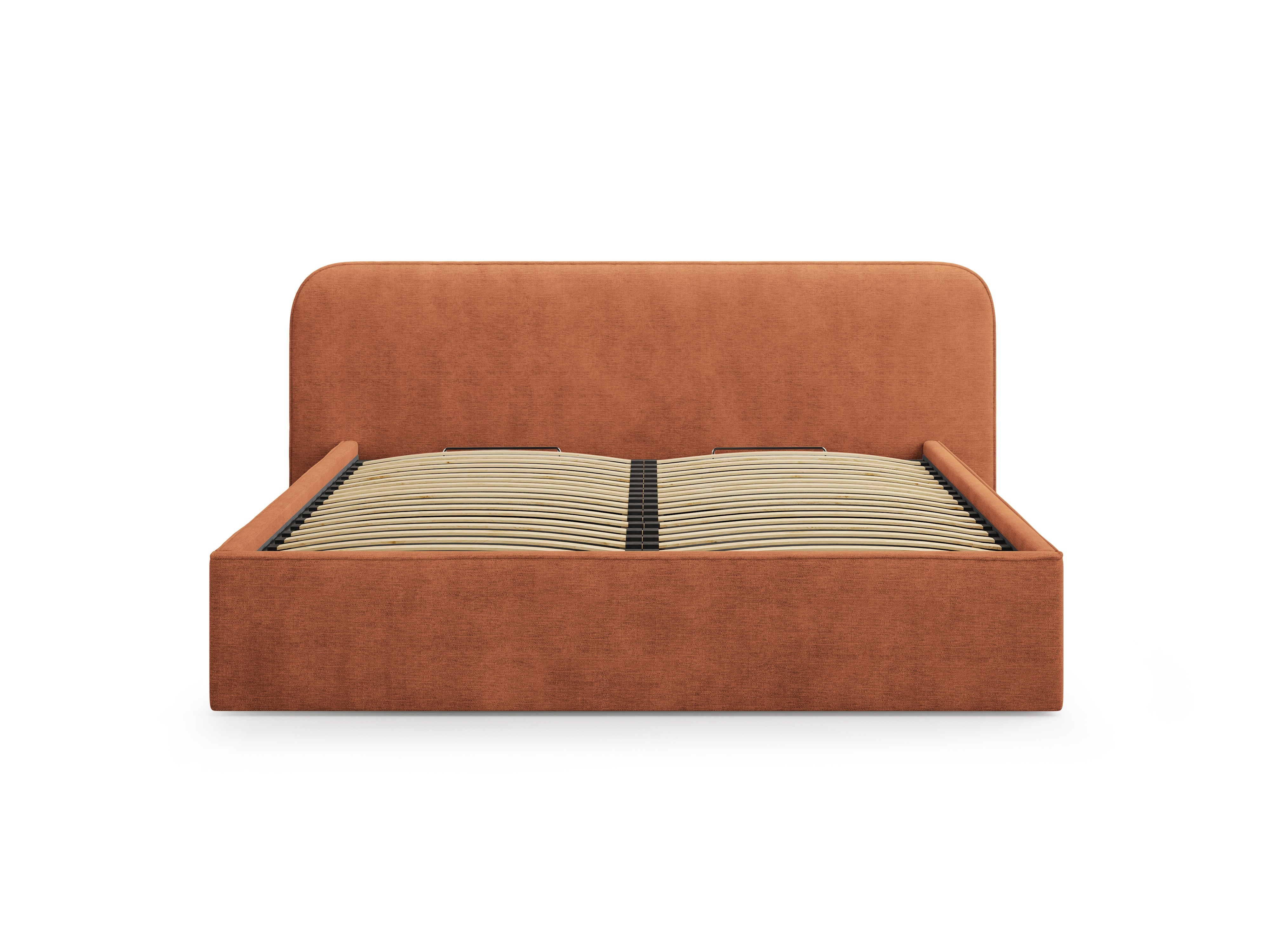 Postelja z vzmetnim okvirjem Elizabeth, Material: Strukturirano blago