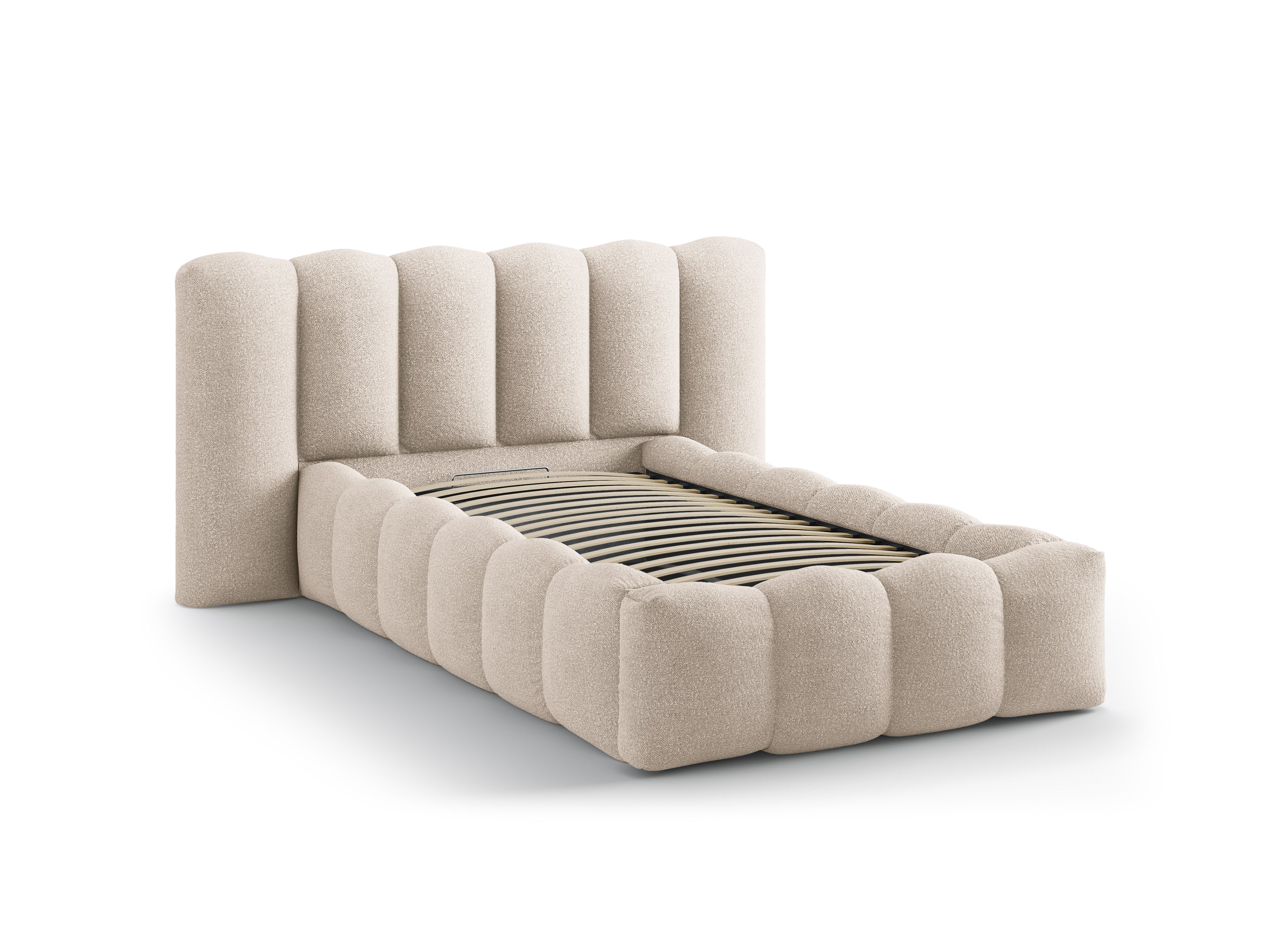 Lupin postelja 90x200cm, Material: Bouclé