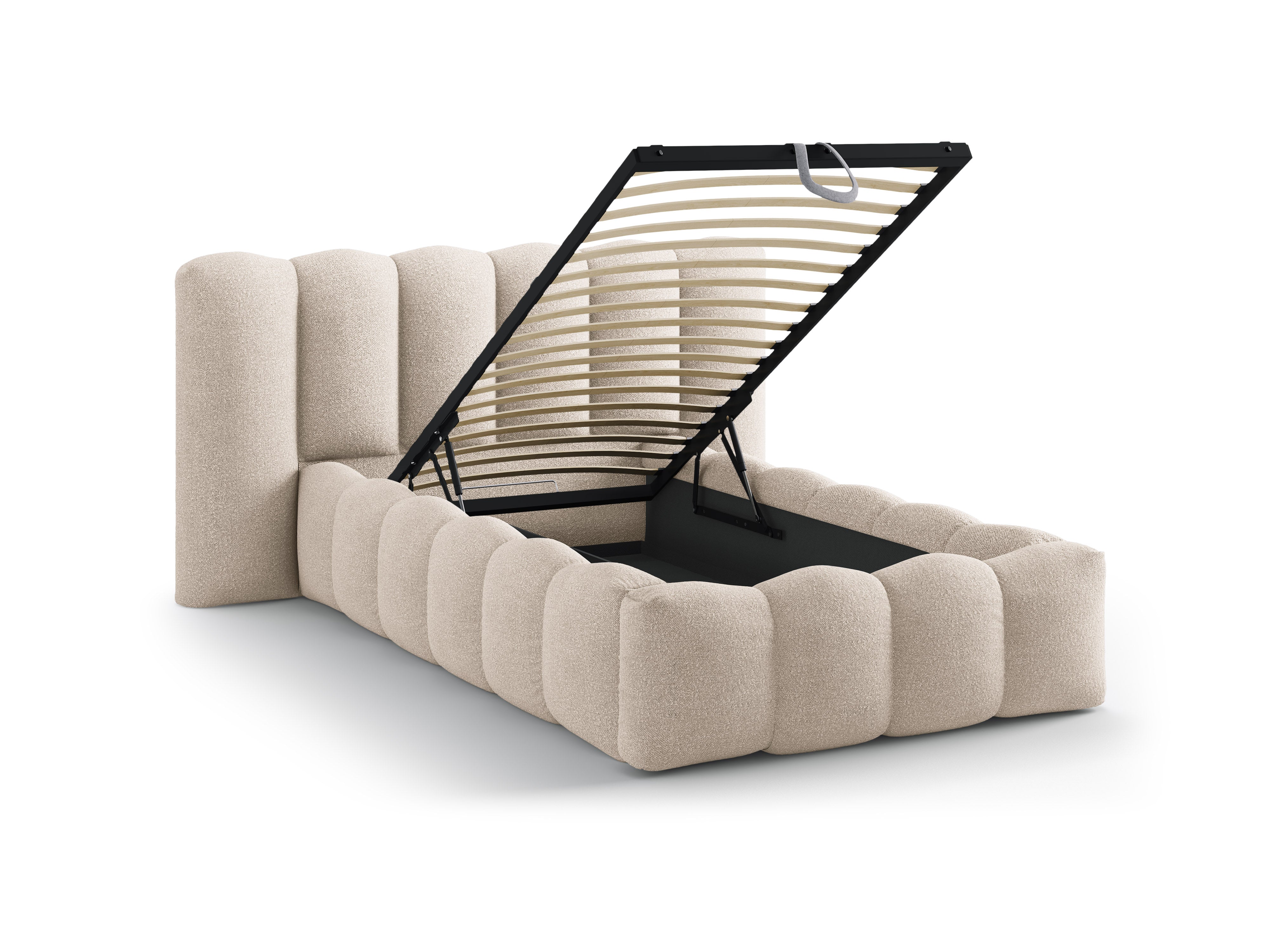 Lupin postelja 90x200cm, Material: Bouclé