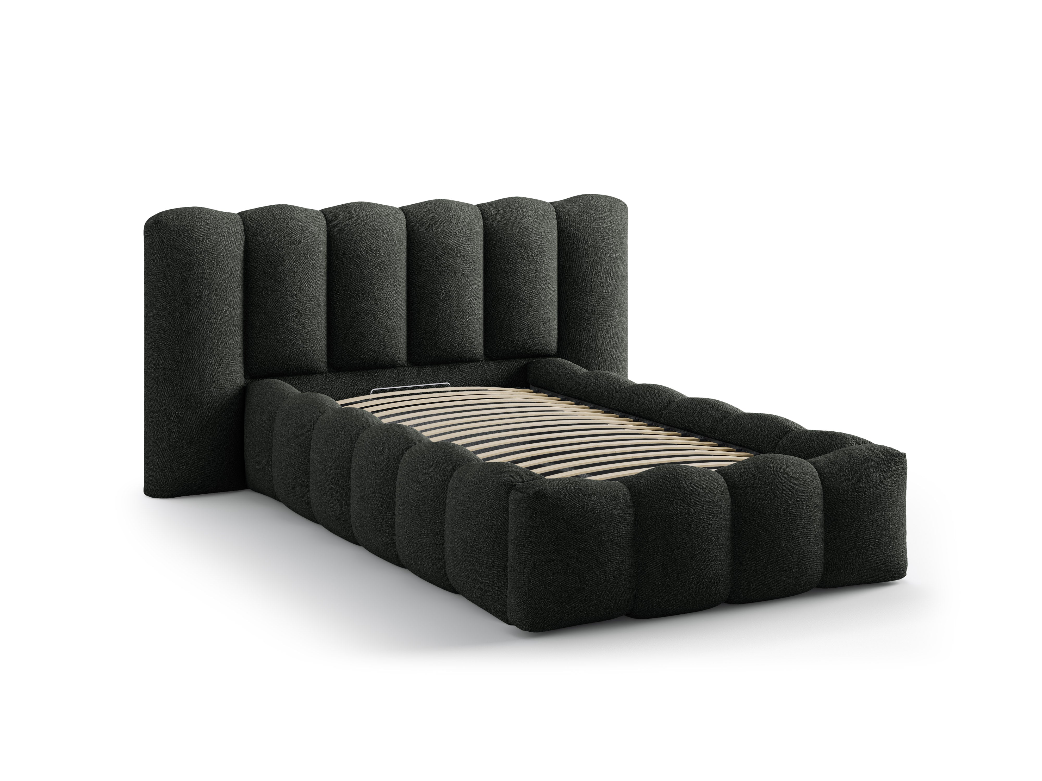 Lupin postelja 90x200cm, Material: Bouclé