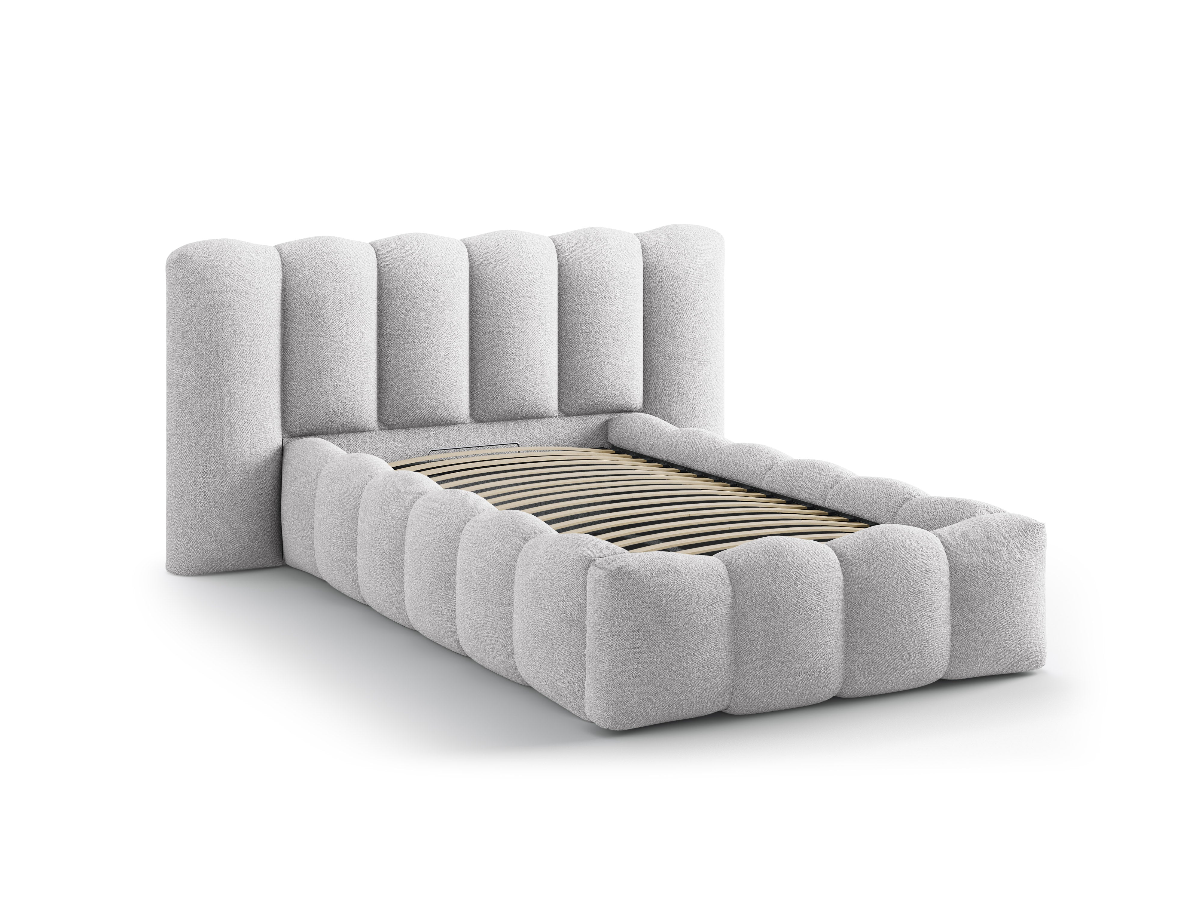 Lupin postelja 90x200cm, Material: Bouclé