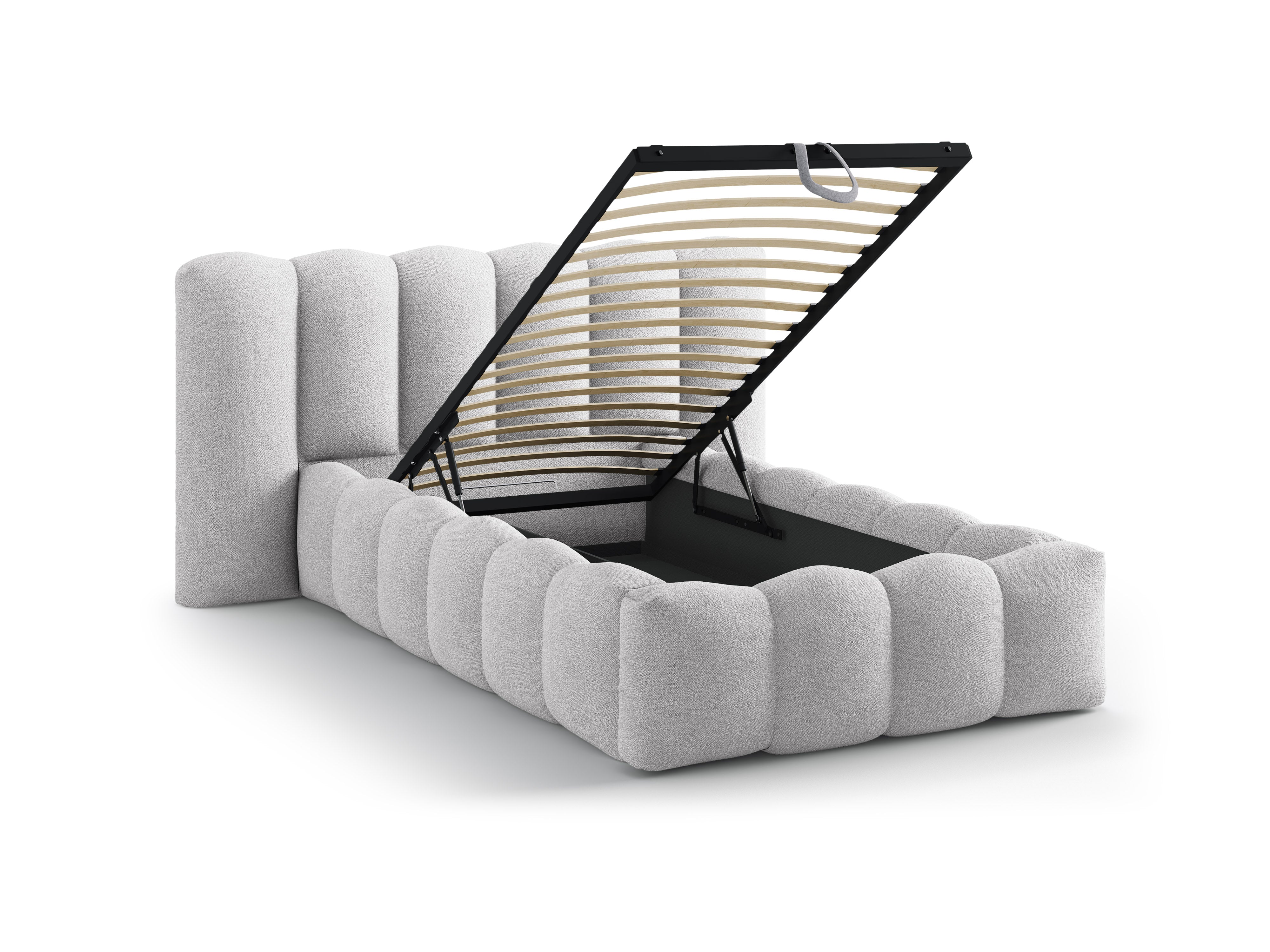 Lupin postelja 90x200cm, Material: Bouclé