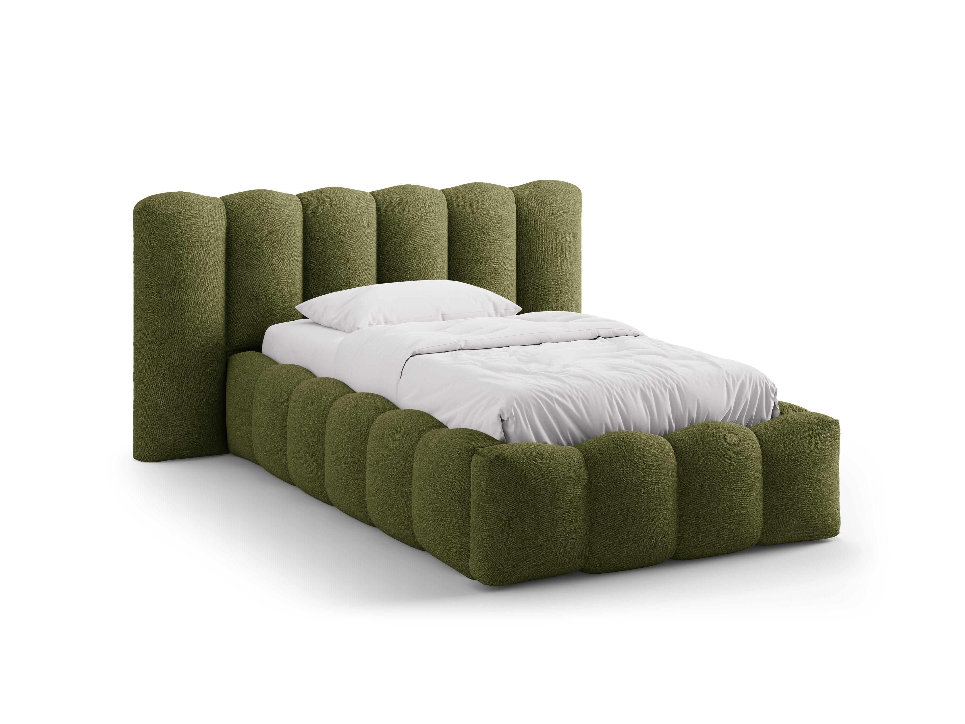 Lupin postelja 90x200cm, Material: Bouclé