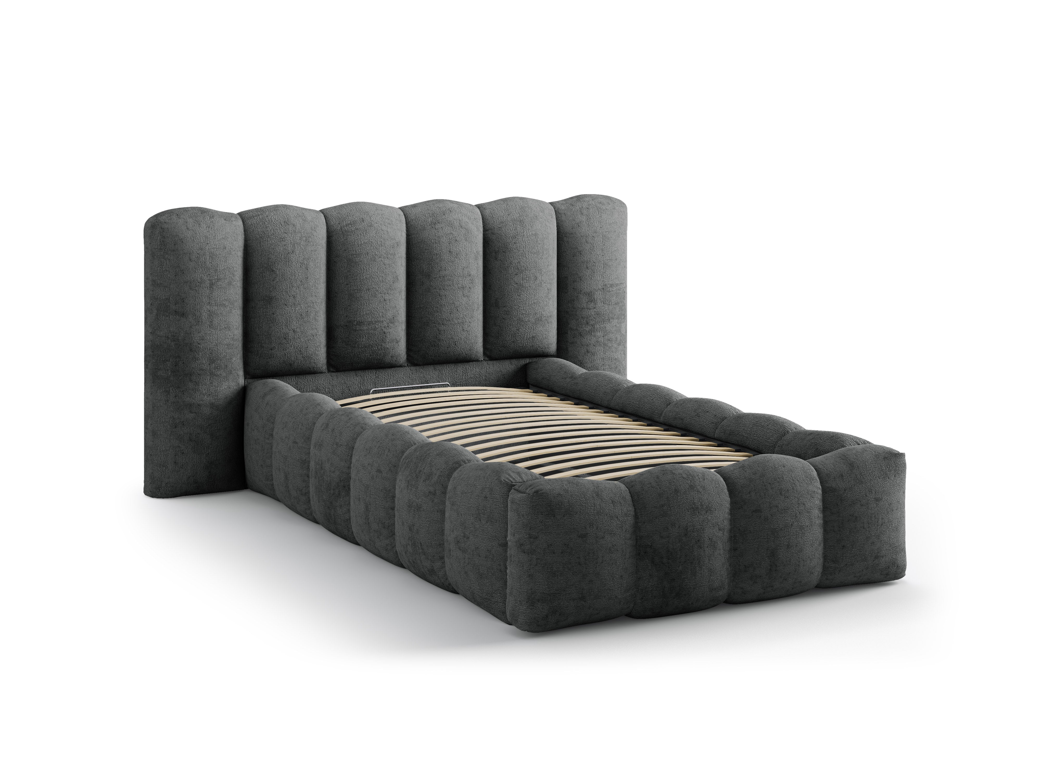 Lupine postelja 90x200cm, Material: Chenille