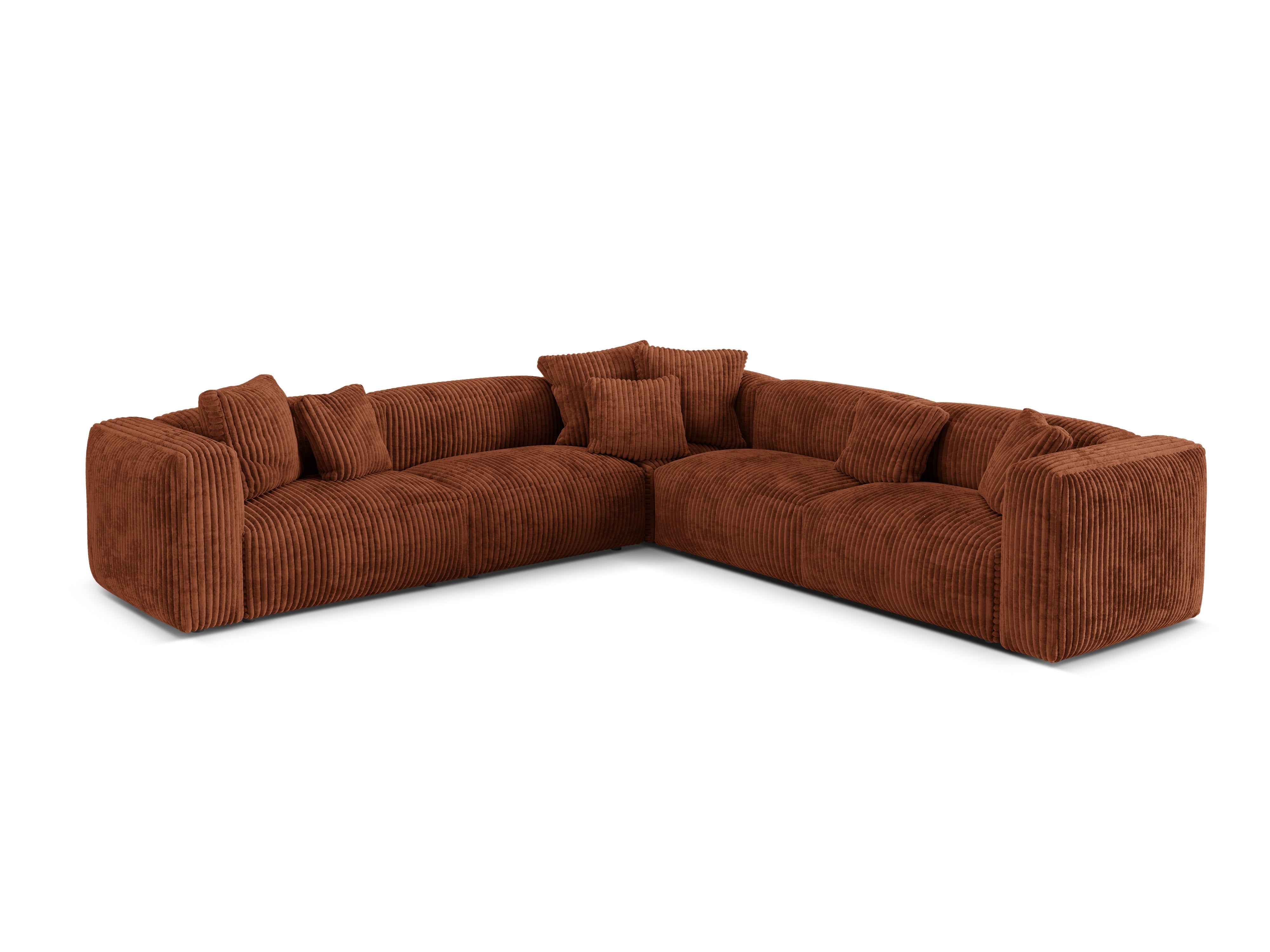 Kotna garnitura Martina, 312x312cm, Material: rebrasta tkanina